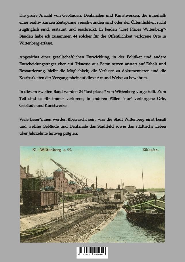 Rückseitencover Lost Places Wittenberg II