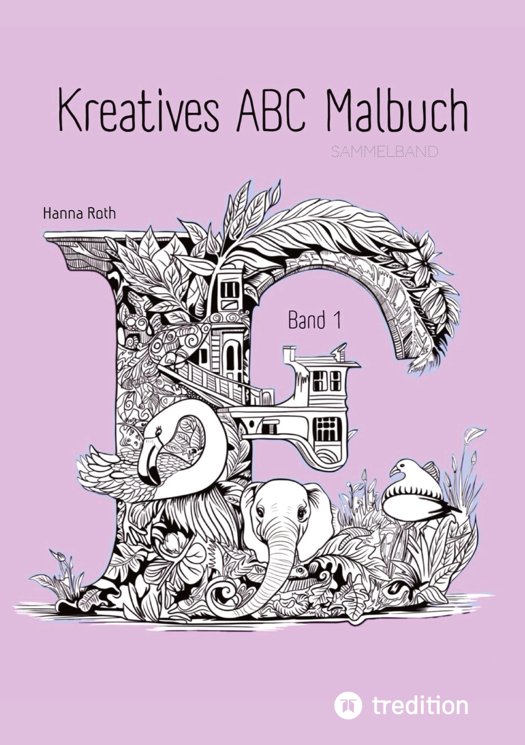 Vorderes Coverbild Kreatives ABC Malbuch