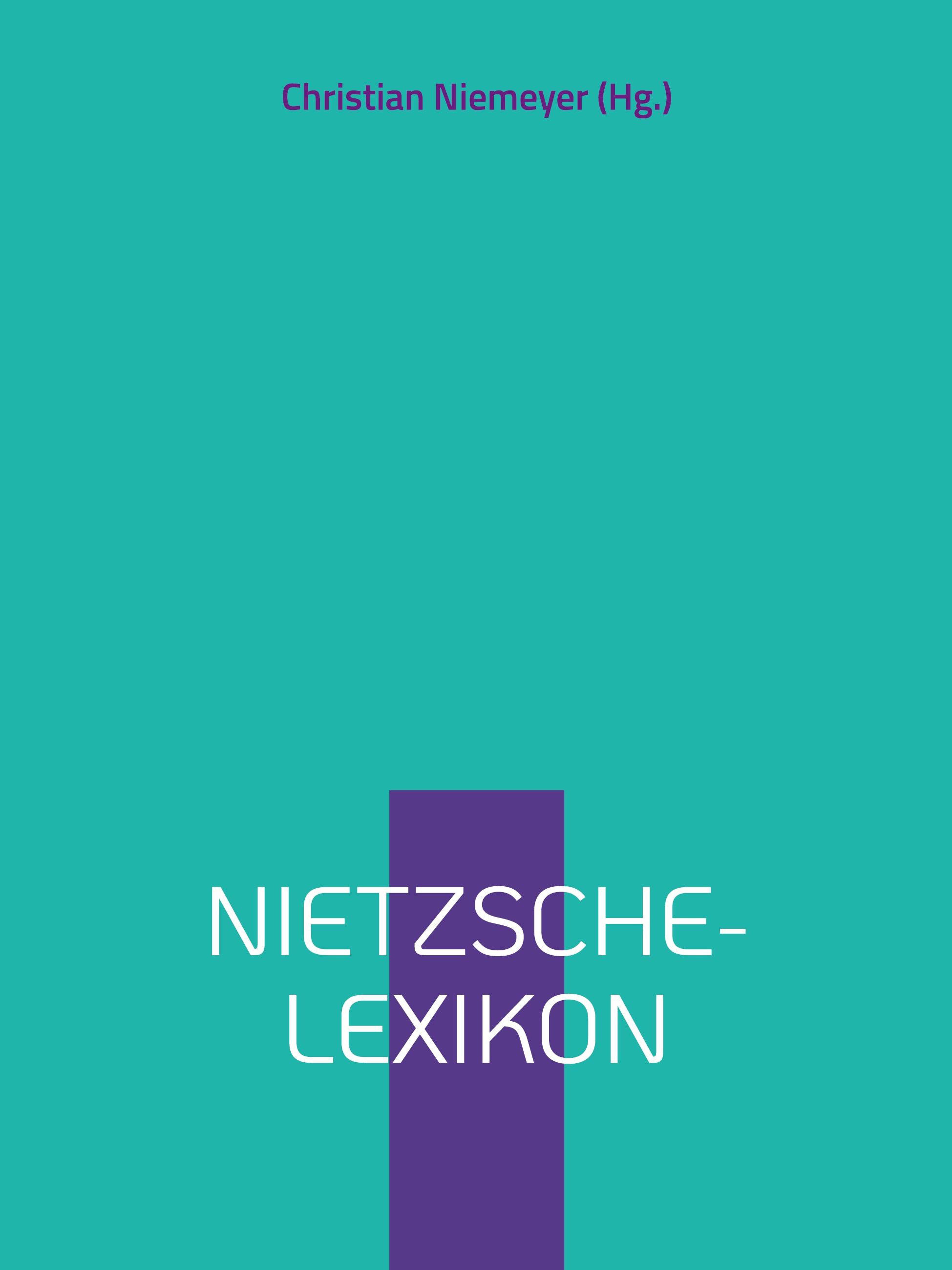 Vorderes Coverbild Nietzsche-Lexikon