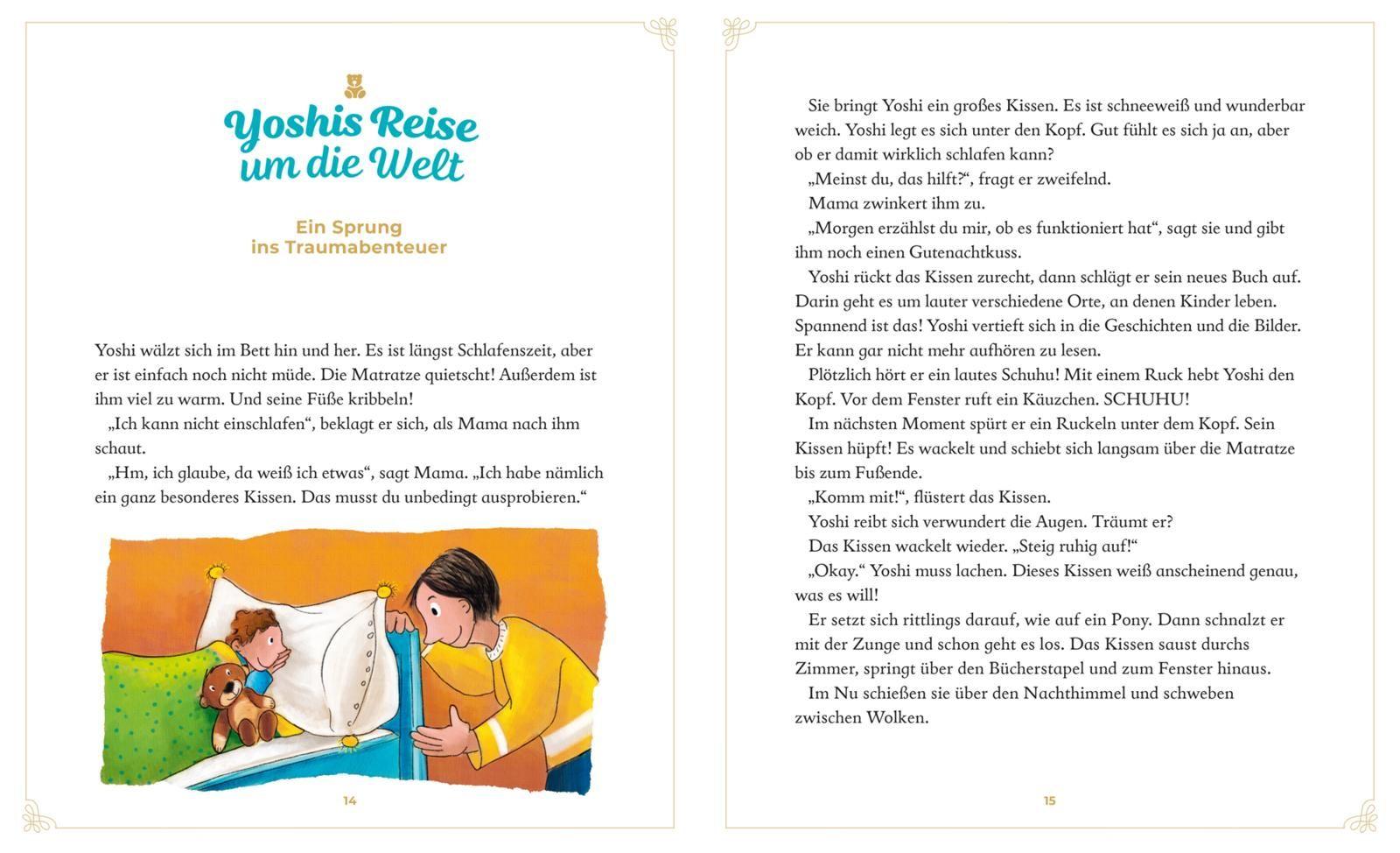Beispielinhalt (Bild) HELENE FISCHER: Das große Vorlesebuch für die ganze Familie mit Geschichten und Liedern