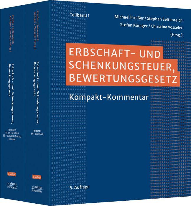 Vorderes Coverbild Erbschaft- und Schenkungsteuer, Bewertungsgesetz