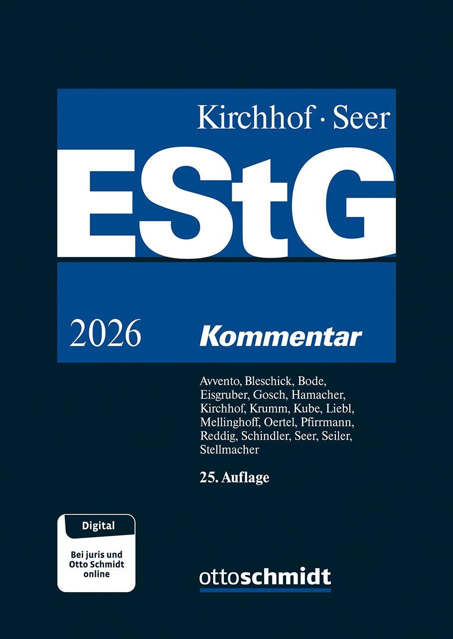 Vorderes Coverbild Einkommensteuergesetz (EStG)