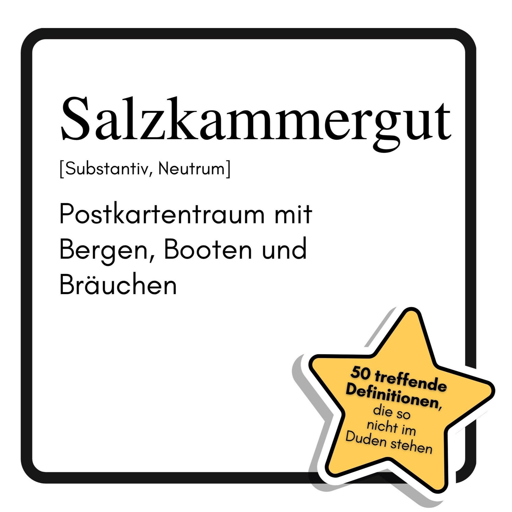 Vorderes Coverbild Salzkammergut