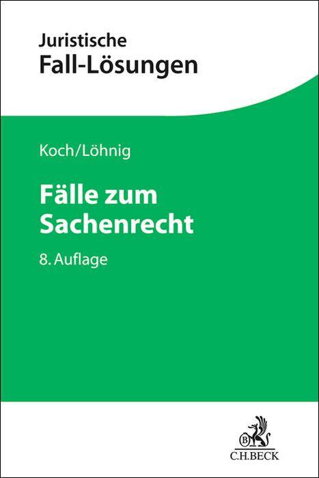 Vorderes Coverbild Fälle zum Sachenrecht