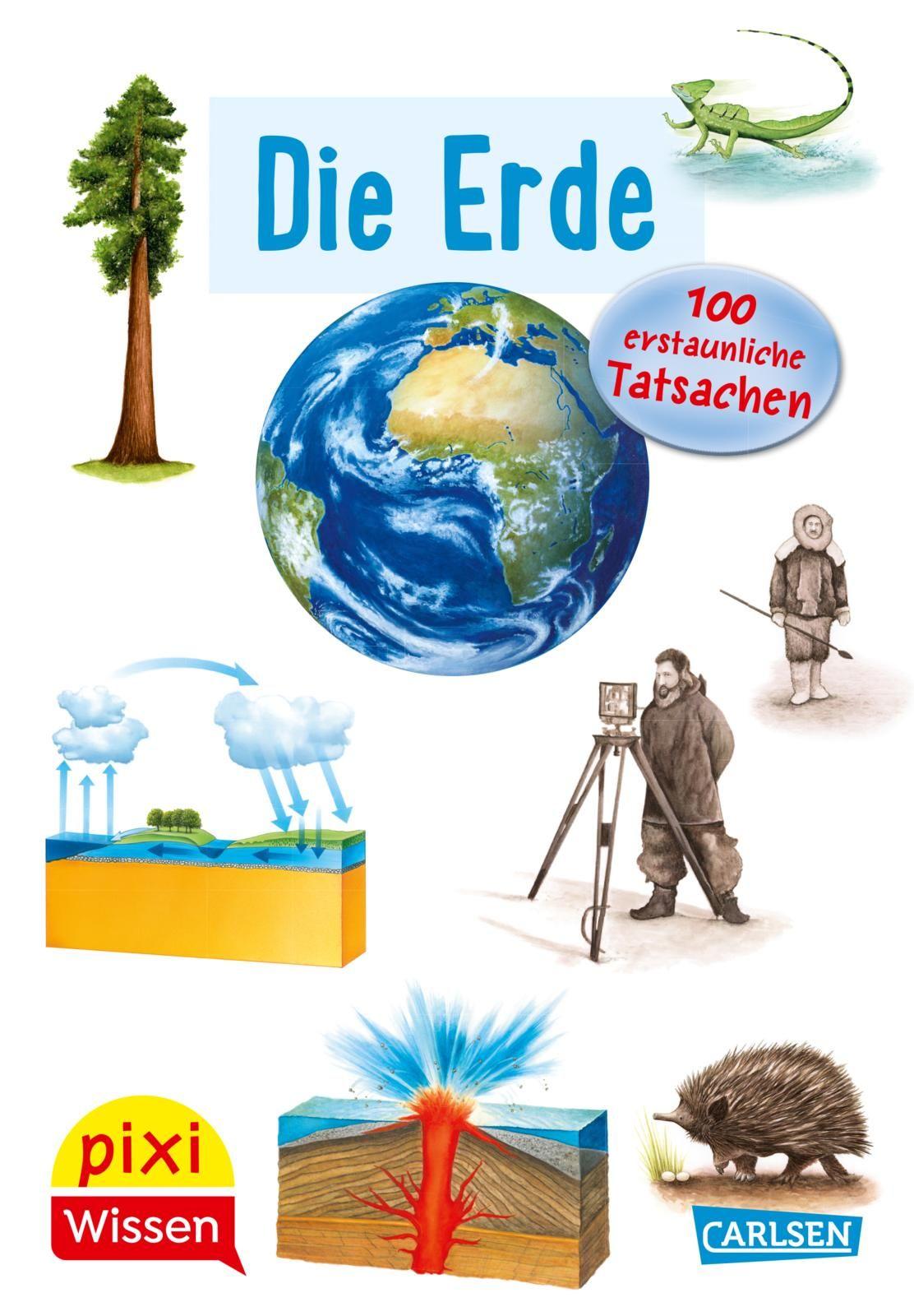 Vorderes Coverbild Pixi Wissen 57: VE 5: Die Erde. 100 erstaunliche Tatsachen