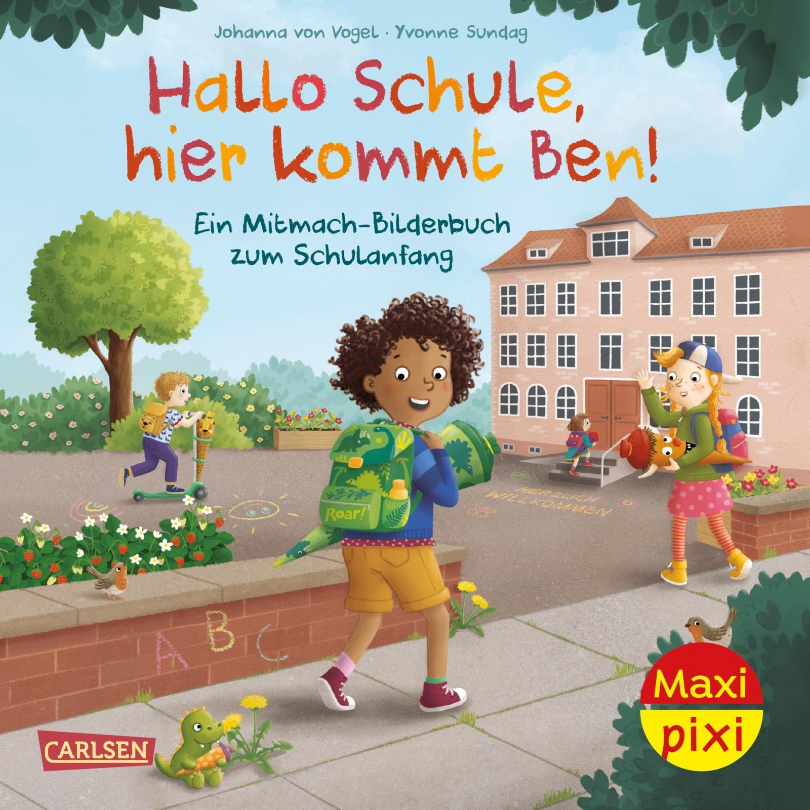 Vorderes Coverbild Maxi Pixi 496: VE 5: Hallo Schule, hier kommt Ben! (5 Exemplare)