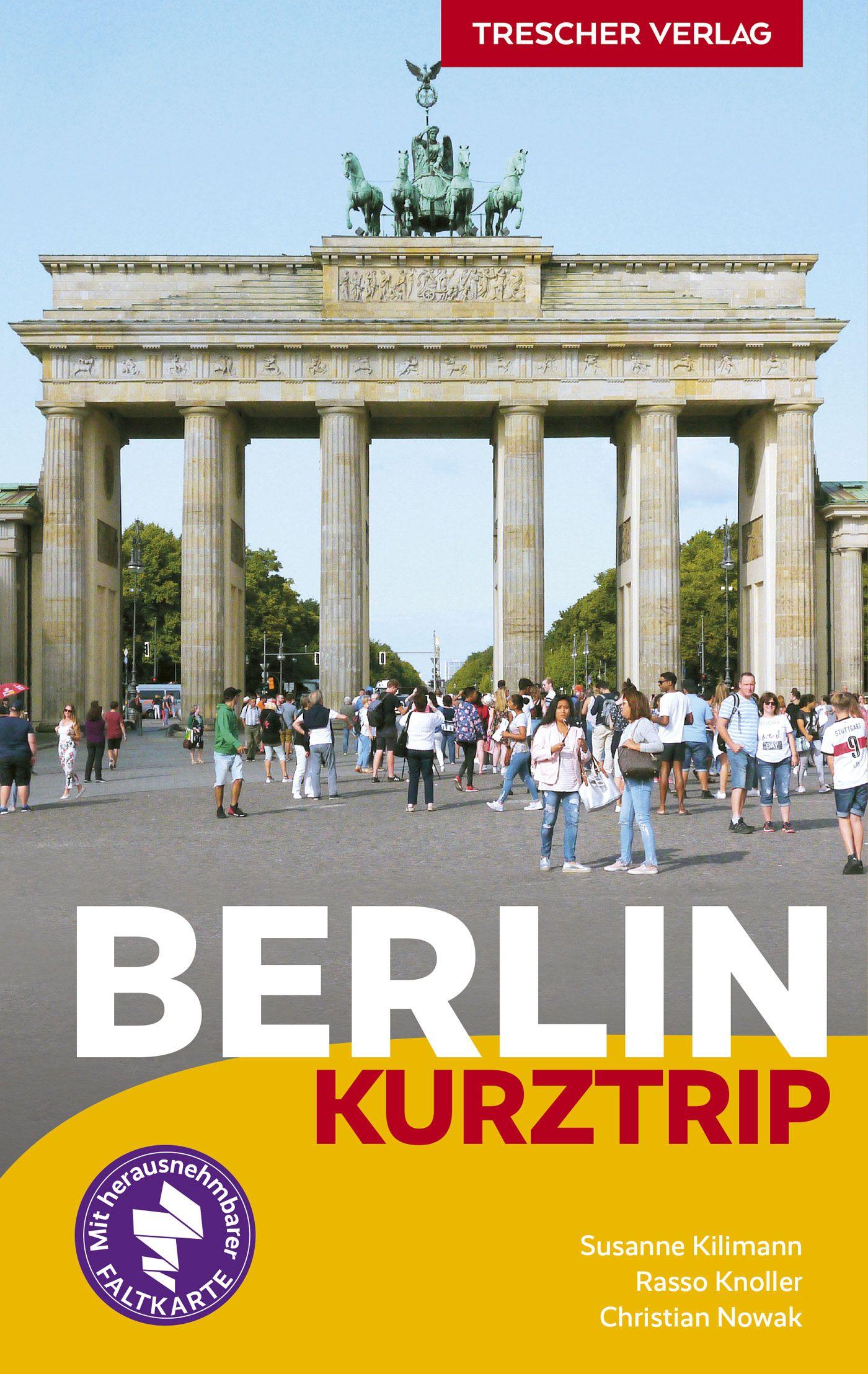 Vorderes Coverbild TRESCHER Reiseführer Berlin Kurztrip