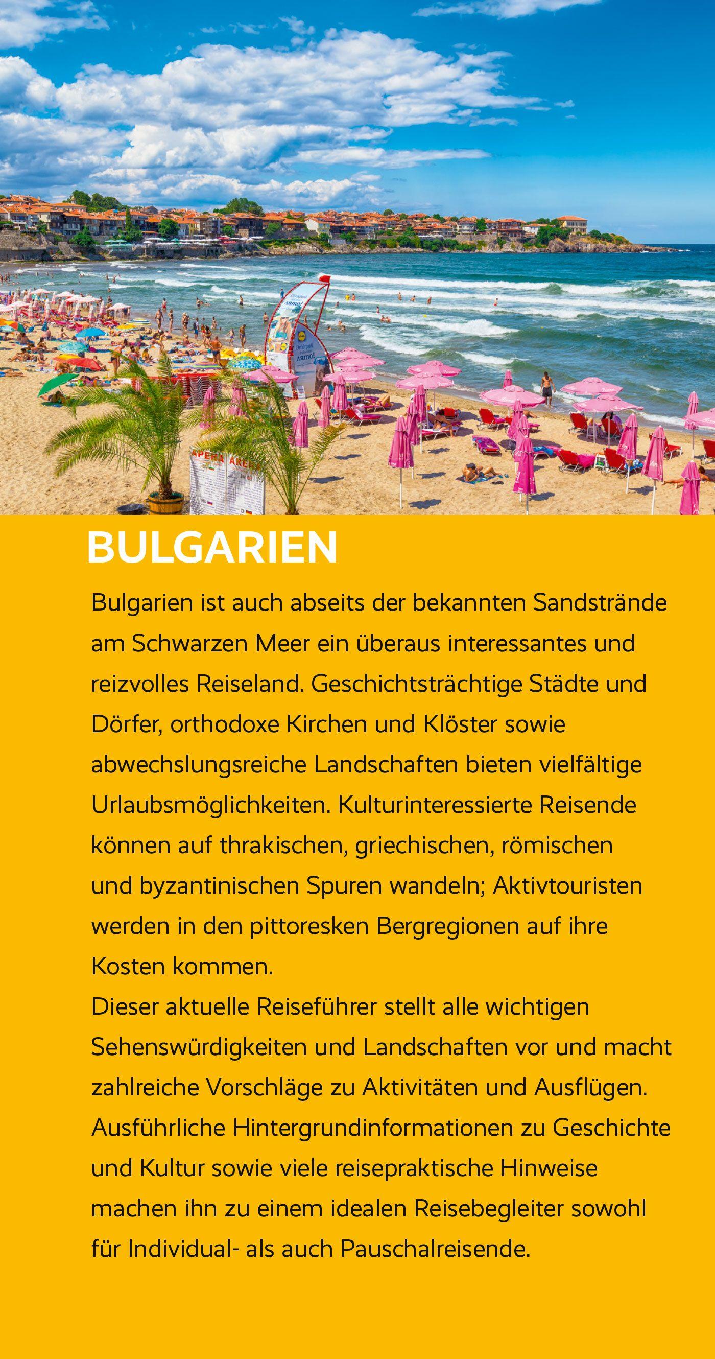 Beispielinhalt (Bild) TRESCHER Reiseführer Bulgarien
