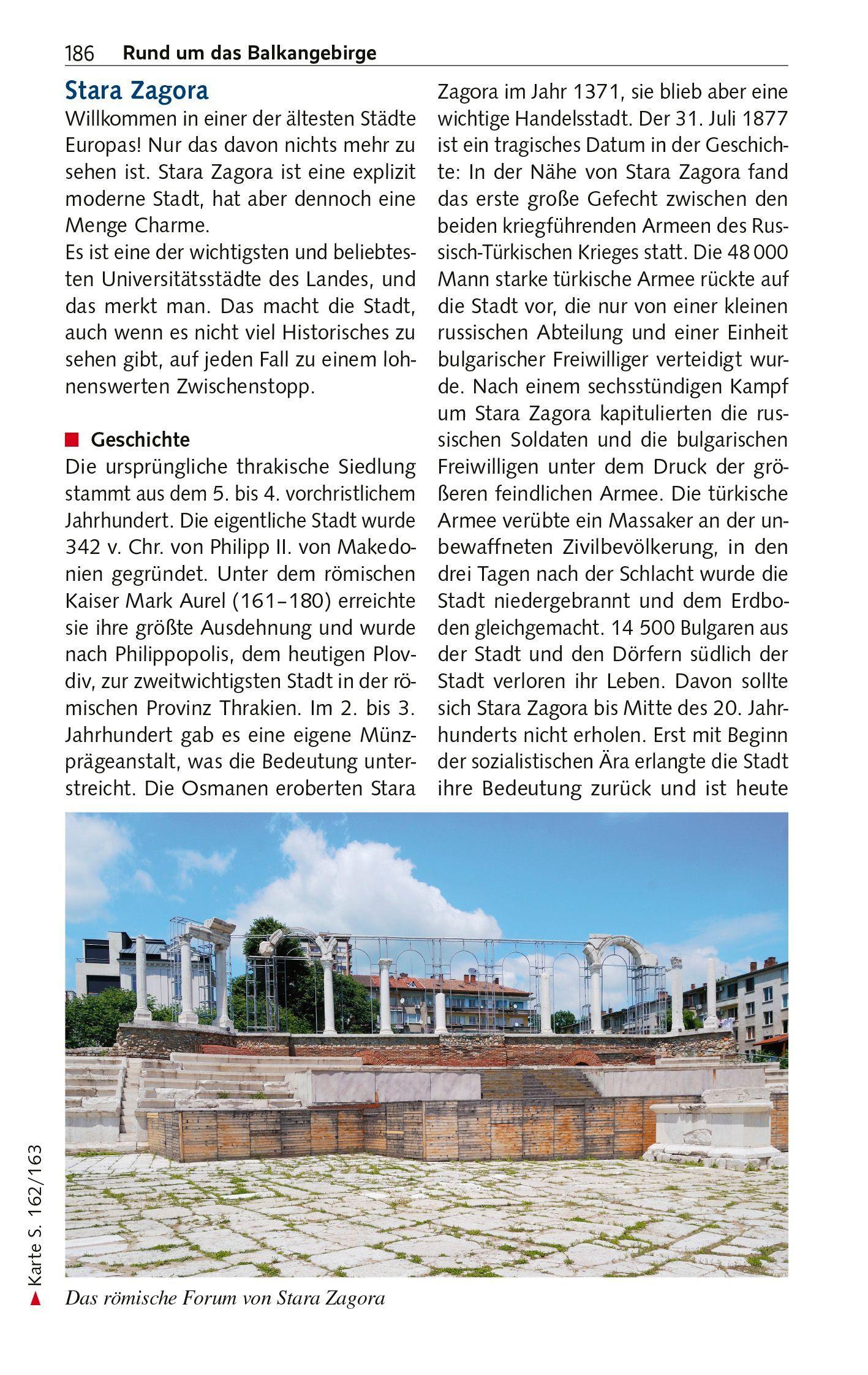 Beispielinhalt (Bild) TRESCHER Reiseführer Bulgarien