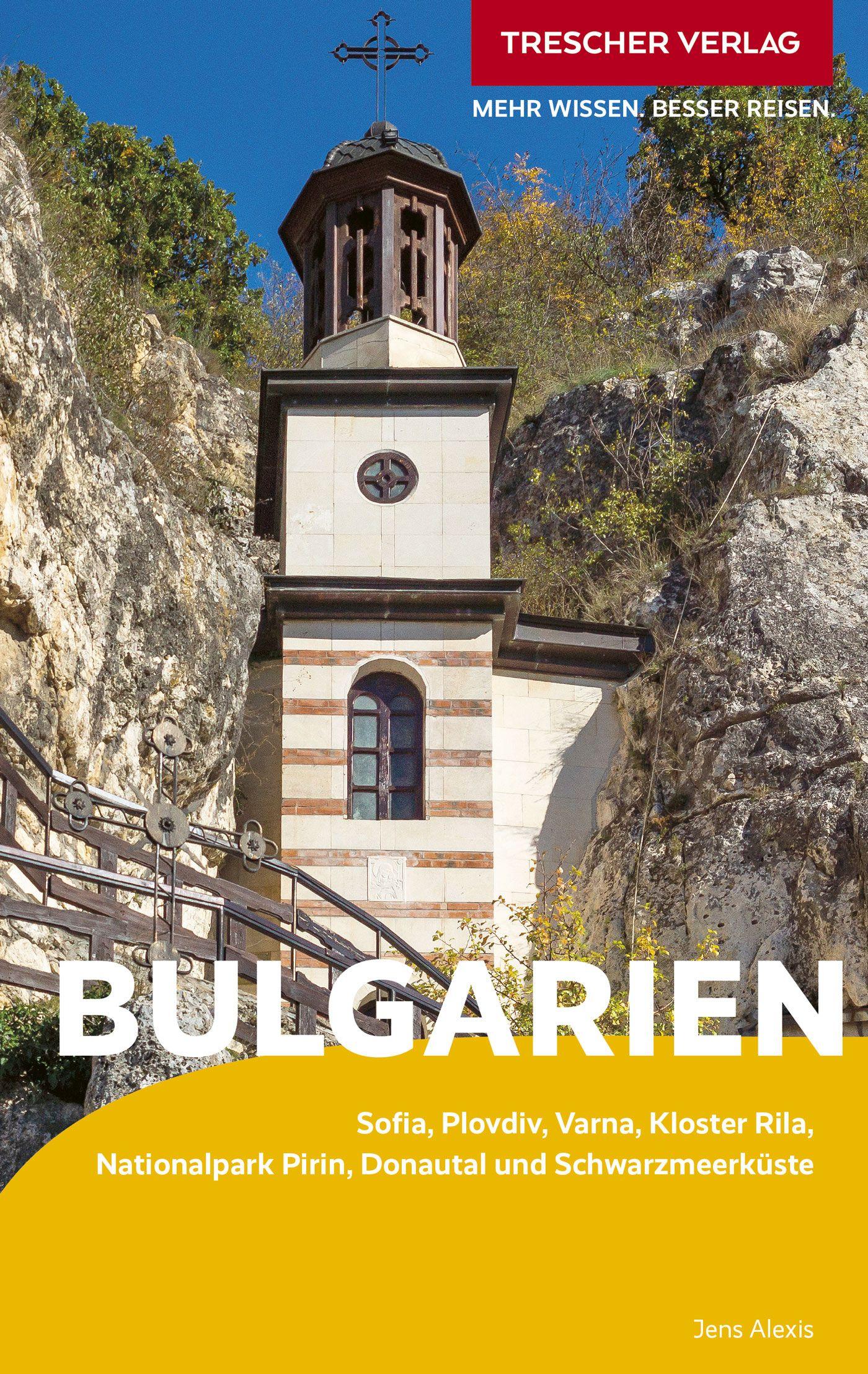 Vorderes Coverbild TRESCHER Reiseführer Bulgarien