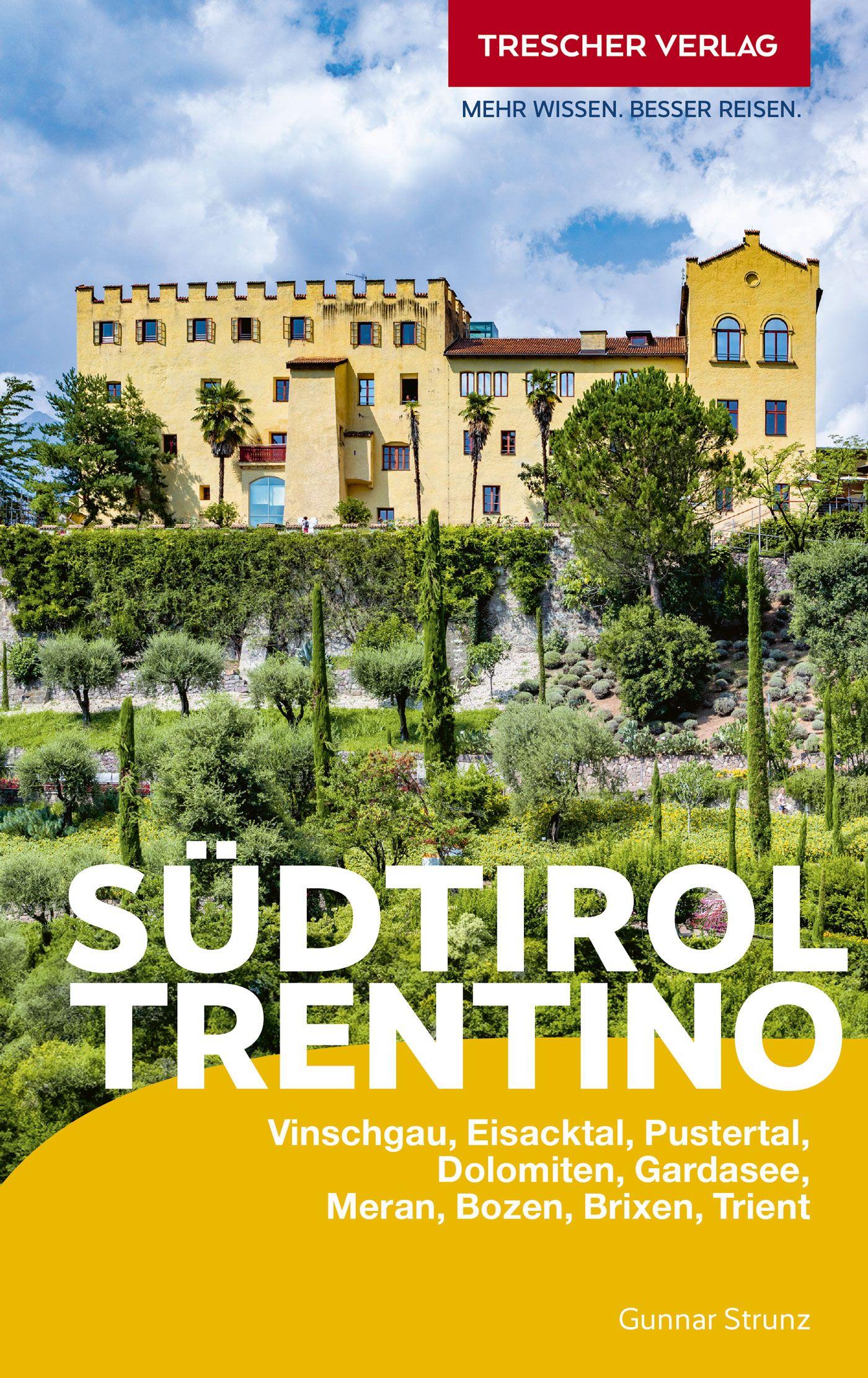 Vorderes Coverbild TRESCHER Reiseführer Südtirol und Trentino