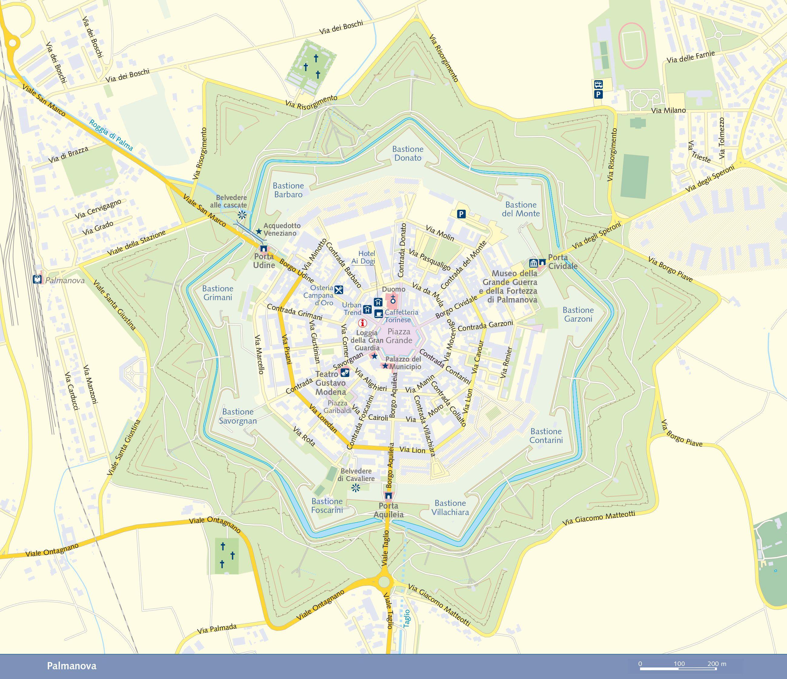 Beispielinhalt (Bild) TRESCHER Reiseführer Friaul - Julisch Venetien