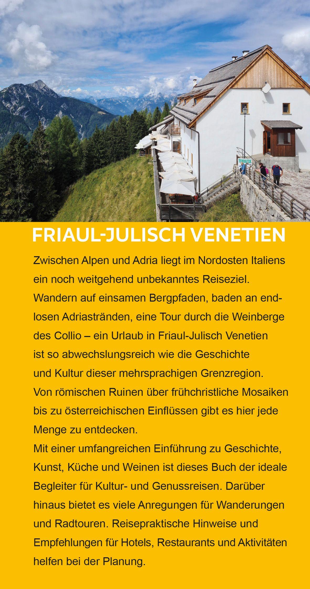 Beispielinhalt (Bild) TRESCHER Reiseführer Friaul - Julisch Venetien