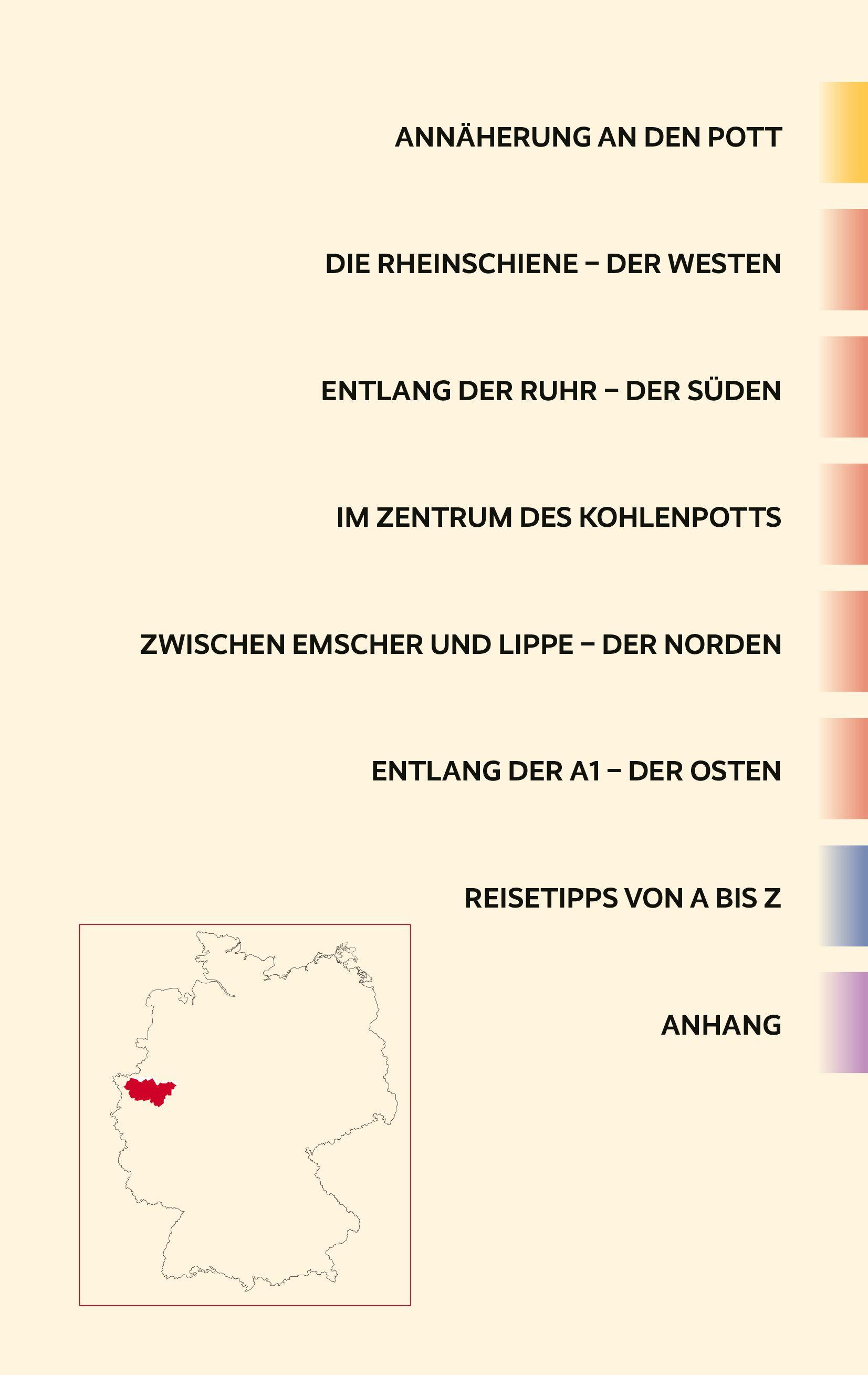 Beispielinhalt (Bild) TRESCHER Reiseführer Ruhrgebiet