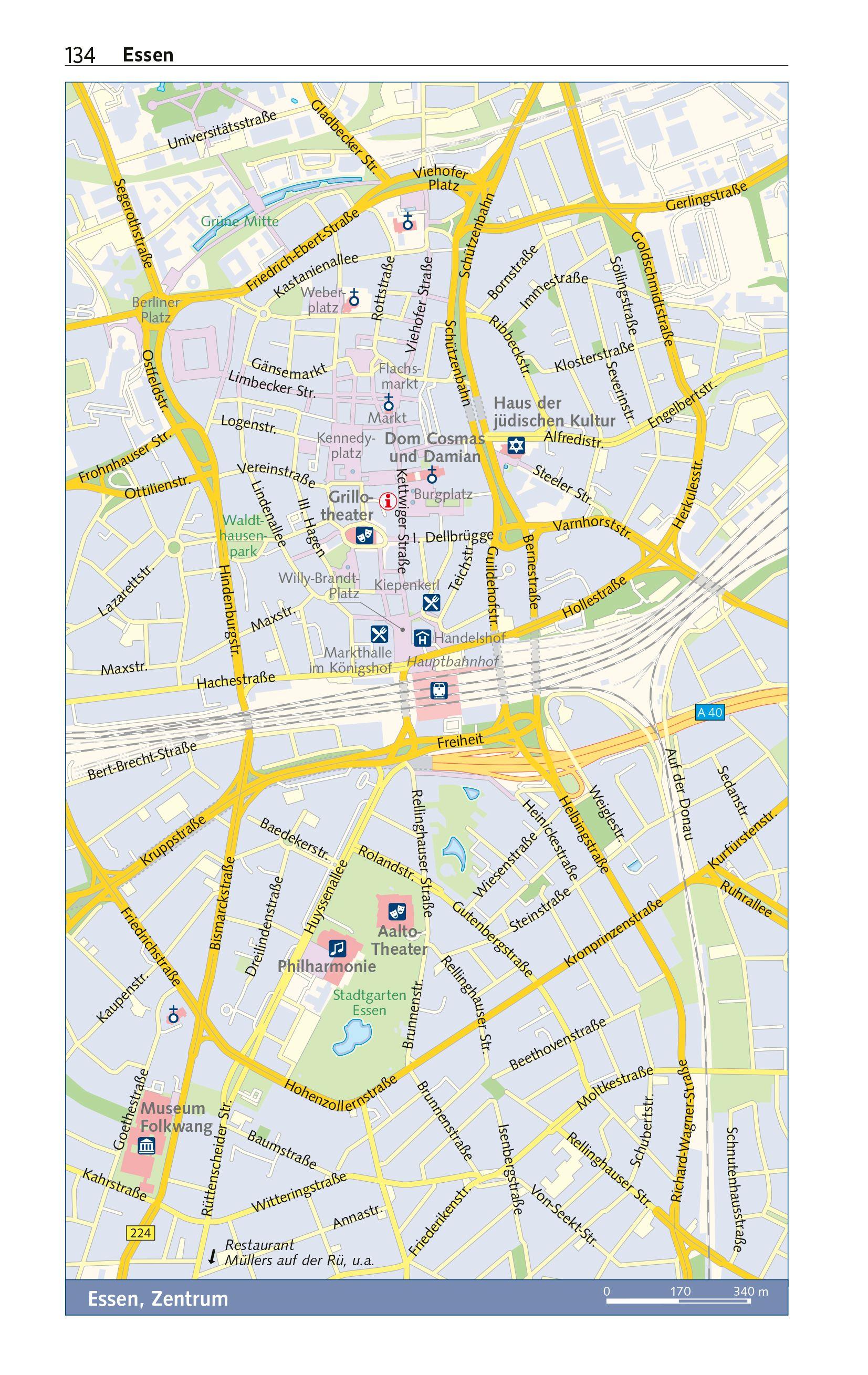 Beispielinhalt (Bild) TRESCHER Reiseführer Ruhrgebiet