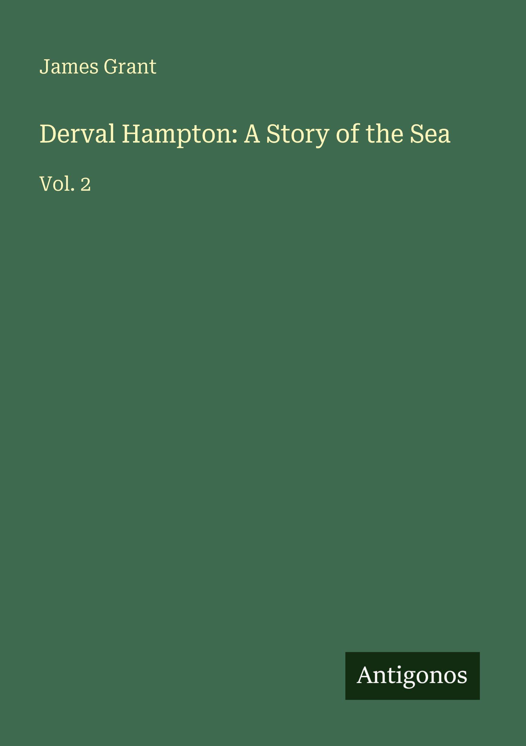 Vorderes Coverbild Derval Hampton: A Story of the Sea