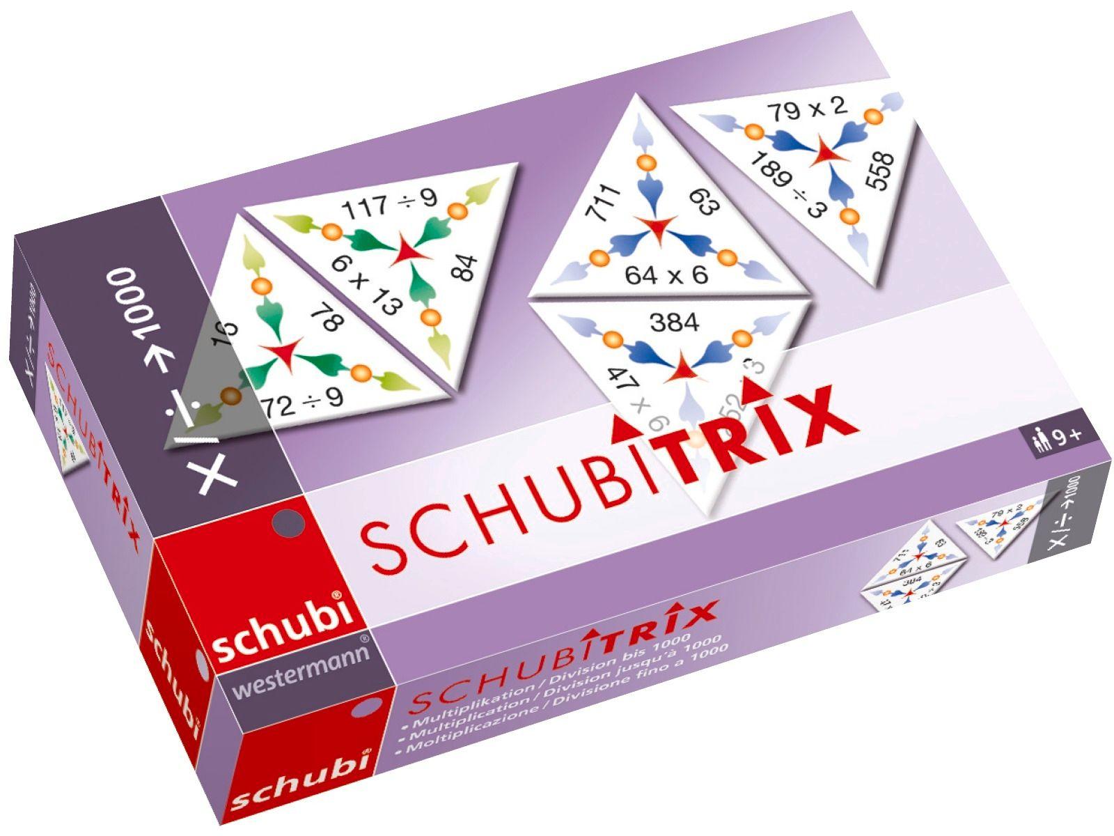 Vorderes Coverbild SCHUBITRIX SCHUBITRIX Mathematik:  Multiplikation / Division bis 1000