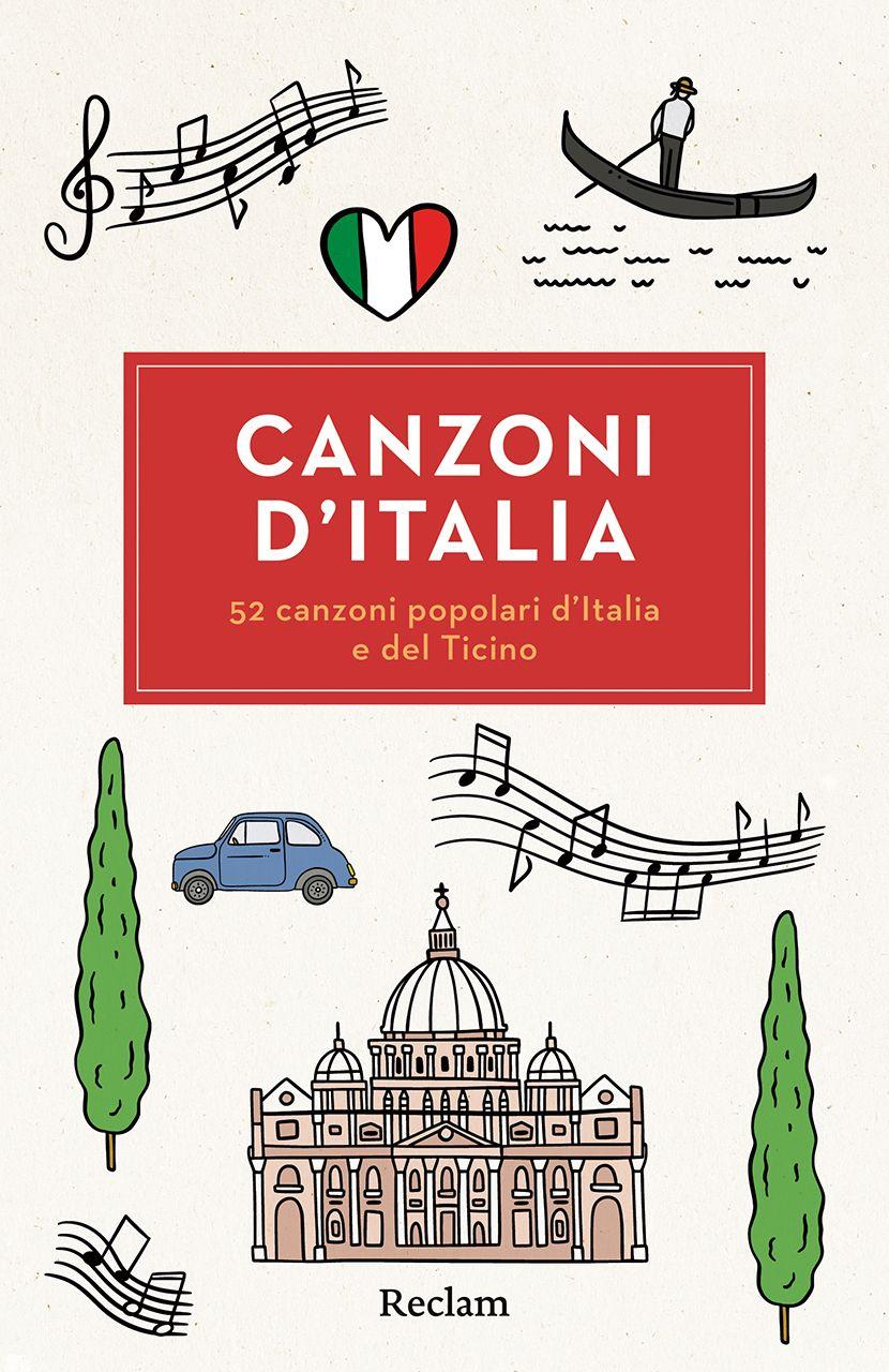 Vorderes Coverbild Canzoni d'Italia. 52 canzoni popolari d'Italia e del Ticino