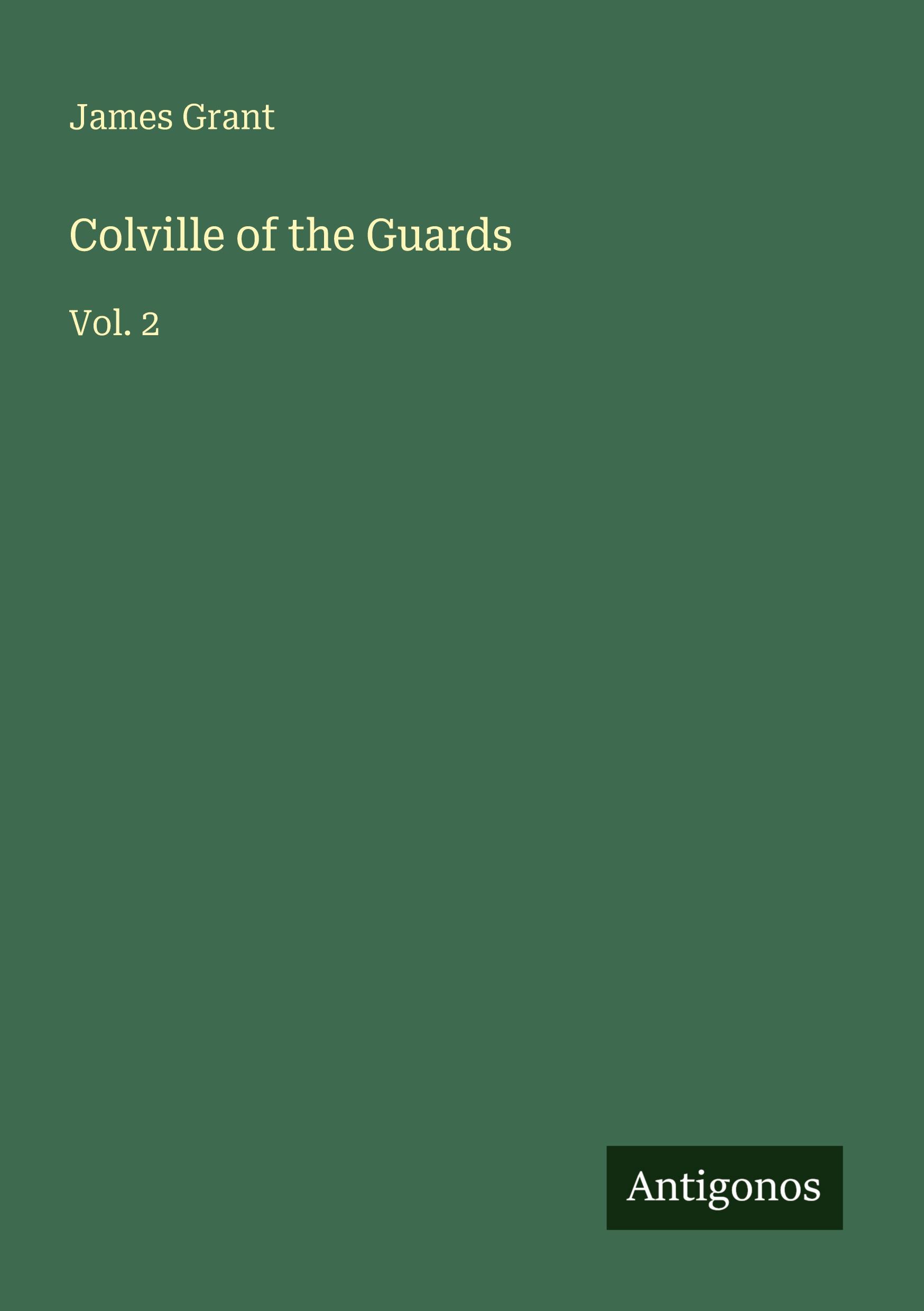 Vorderes Coverbild Colville of the Guards