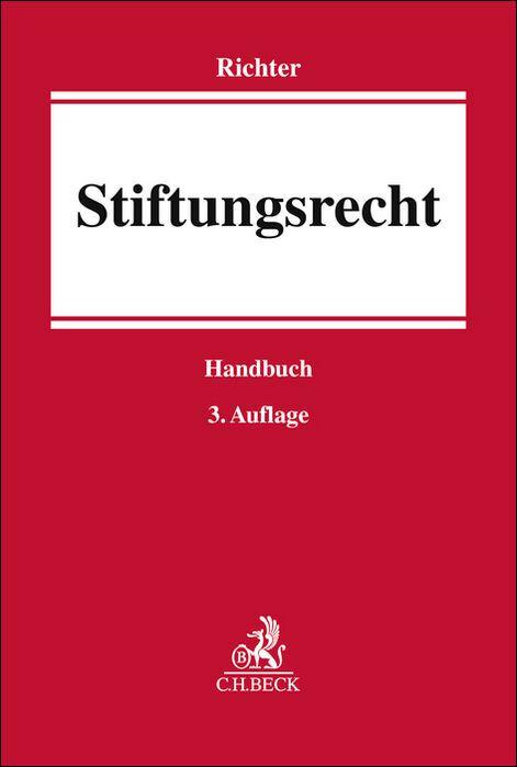 Vorderes Coverbild Stiftungsrecht