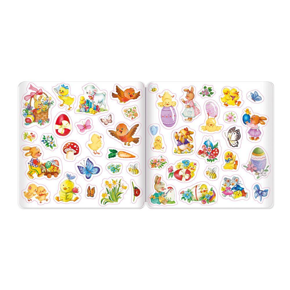 Beispielinhalt (Bild) TRÖTSCH - Stickermalbuch Ostern