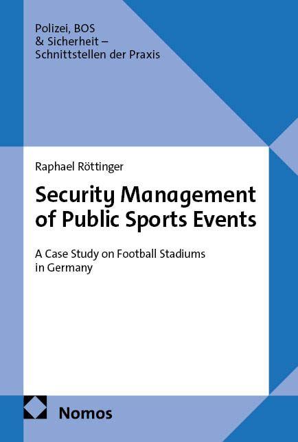 Vorderes Coverbild Security Management of Public Sports Events