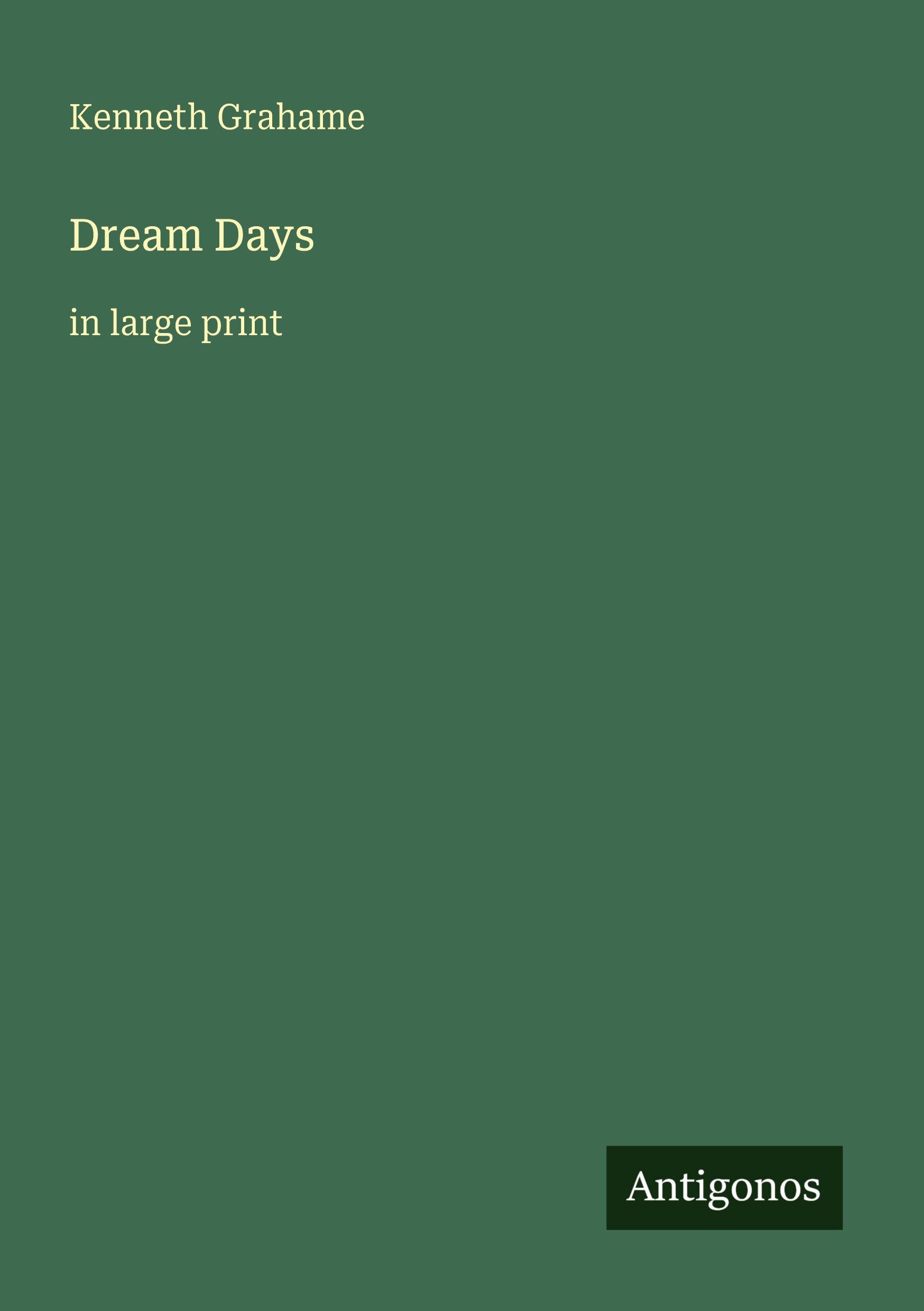 Vorderes Coverbild Dream Days