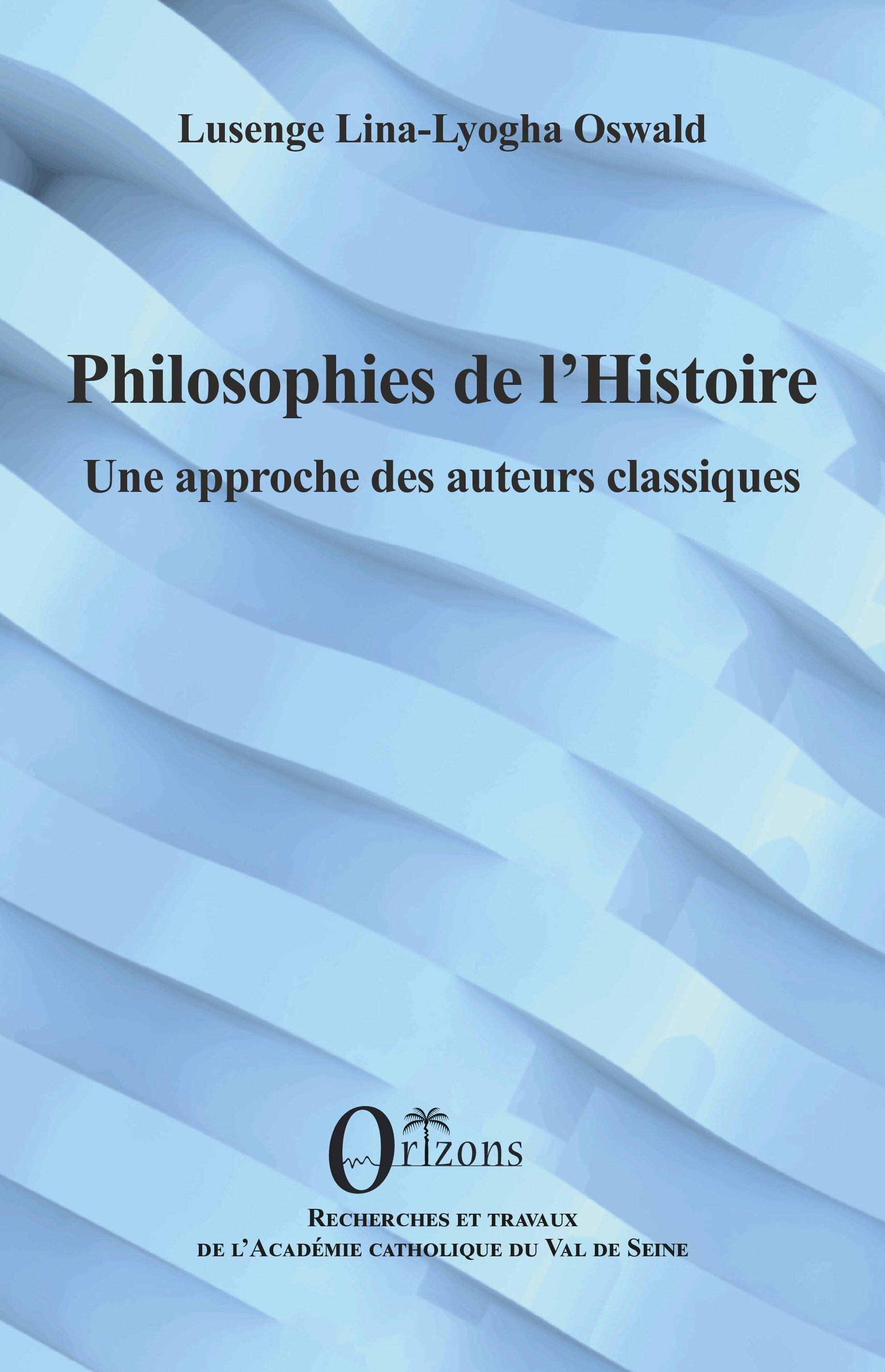 Vorderes Coverbild Philosophies de l'Histoire
