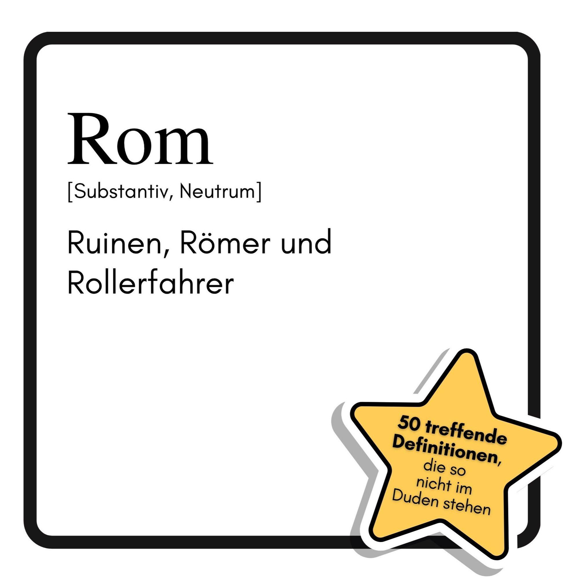 Vorderes Coverbild Rom