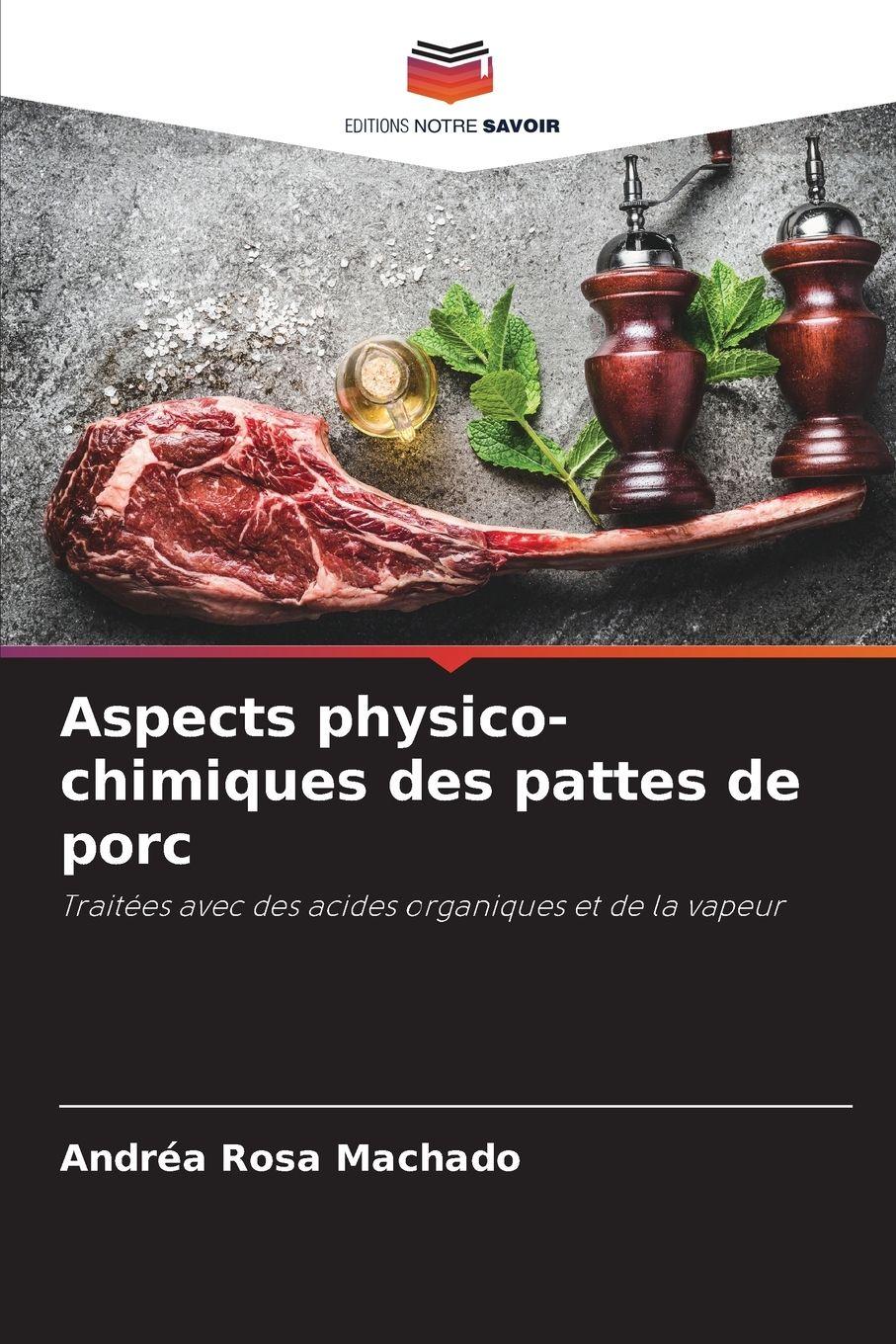 Vorderes Coverbild Aspects physico-chimiques des pattes de porc