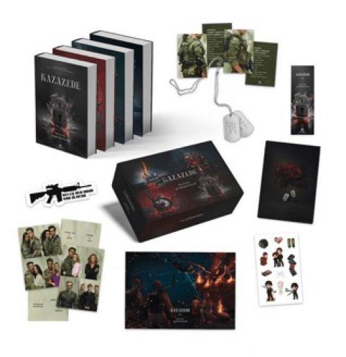 Vorderes Coverbild Kazazede 4 Kitap Kutulu