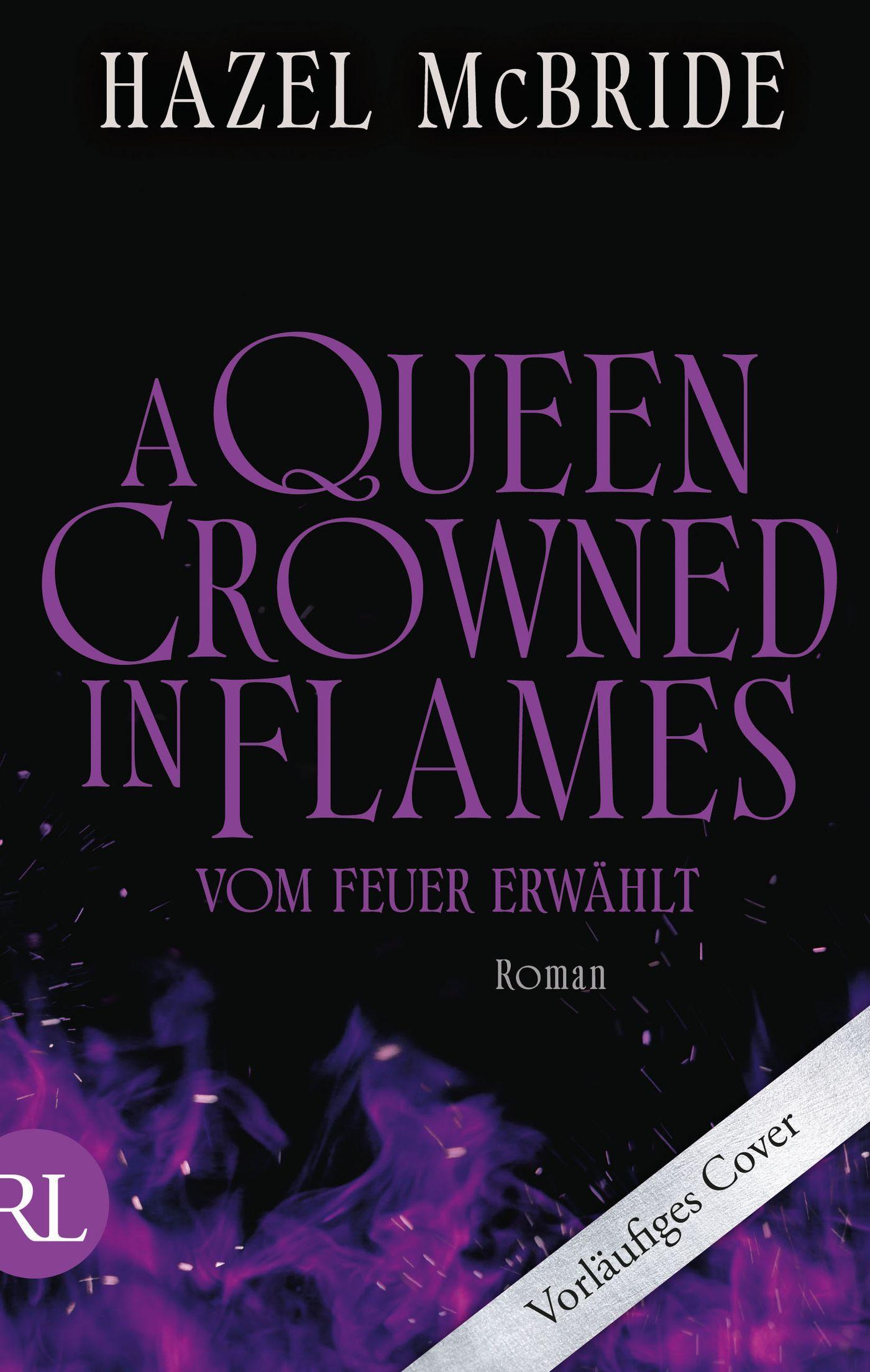 Vorderes Coverbild A Queen Crowned in Flames - Vom Feuer erwählt