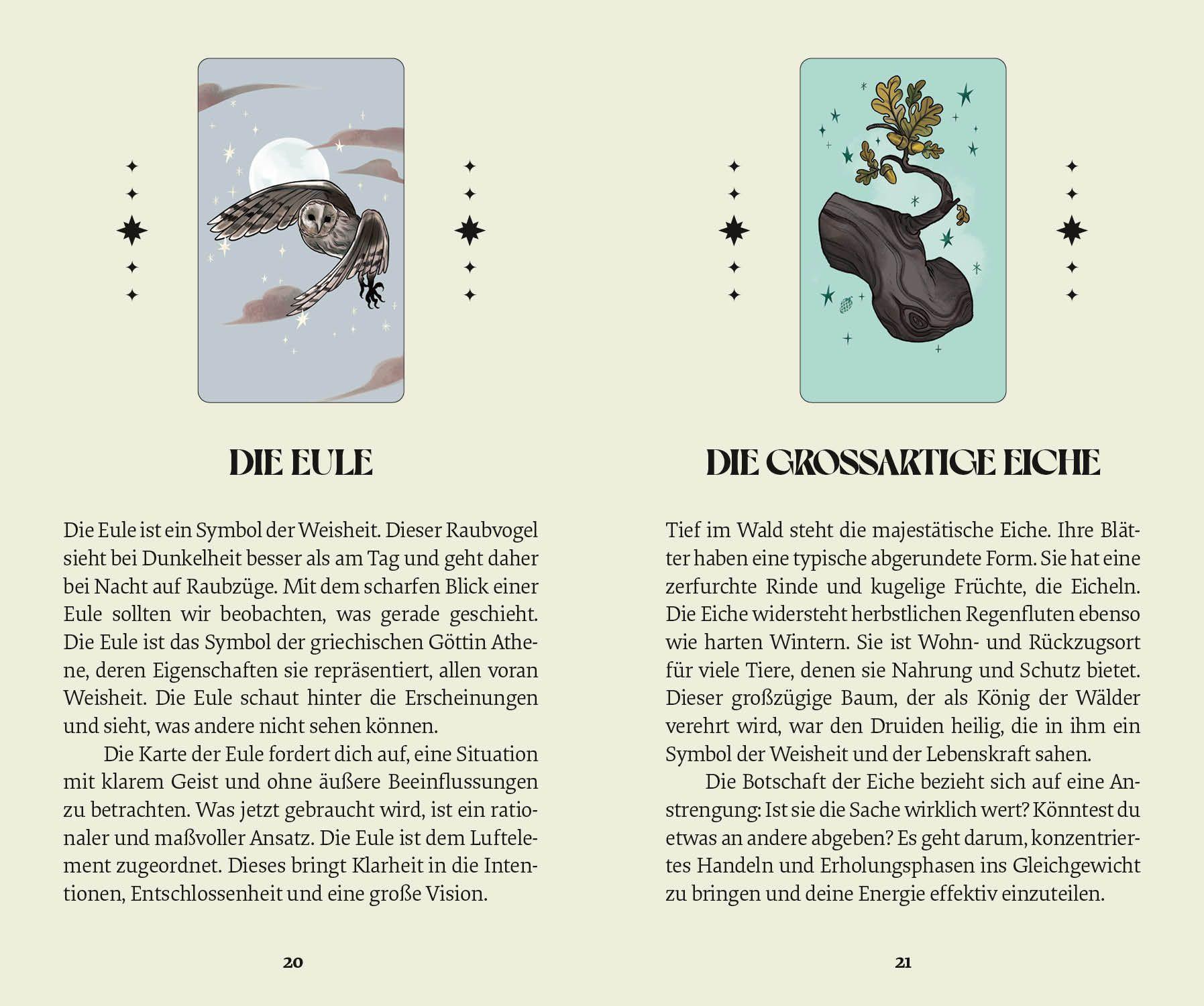 Beispielinhalt (Bild) Herbana Hexenorakel