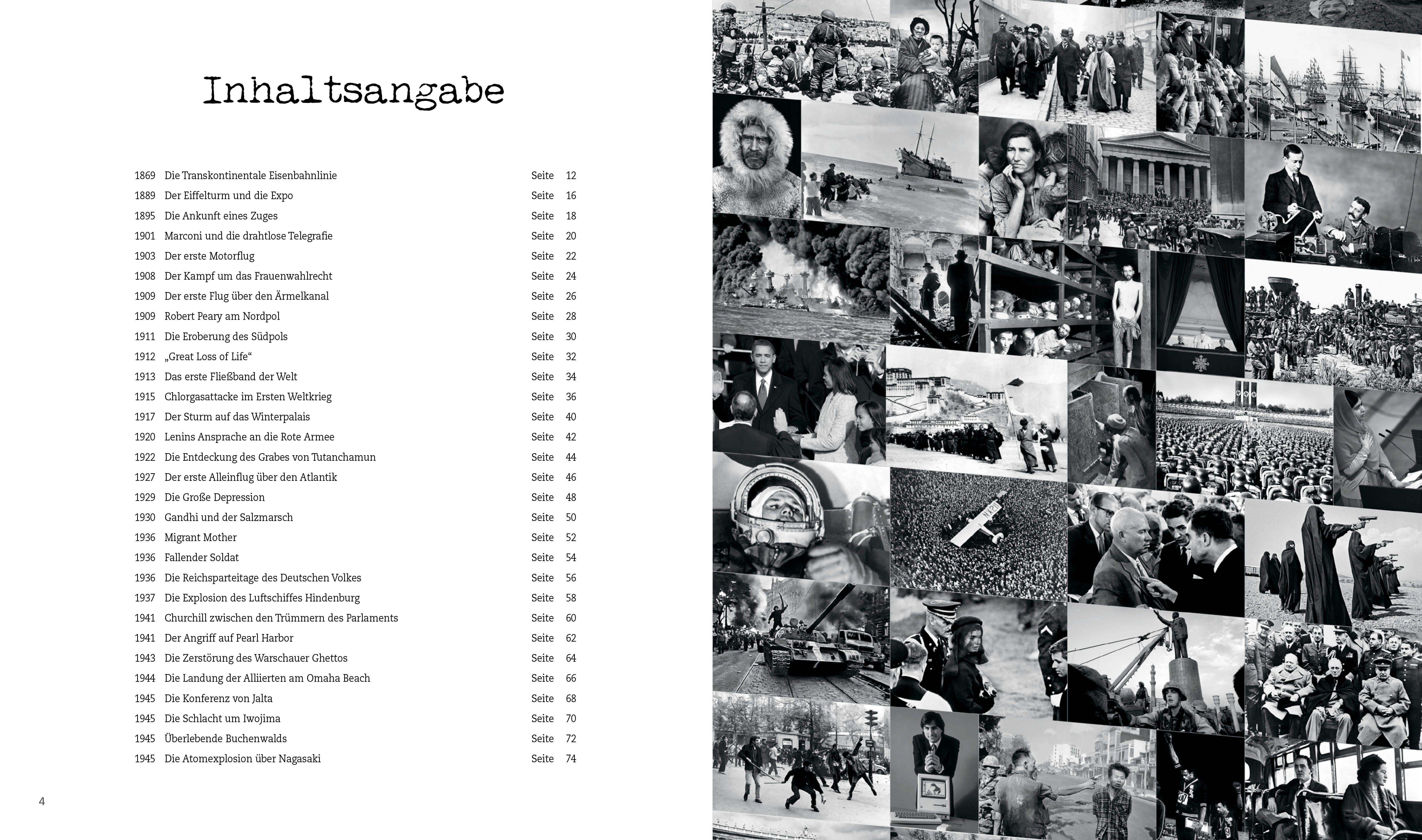 Beispielinhalt (Bild) 100 Fotos, die unsere Welt veränderten