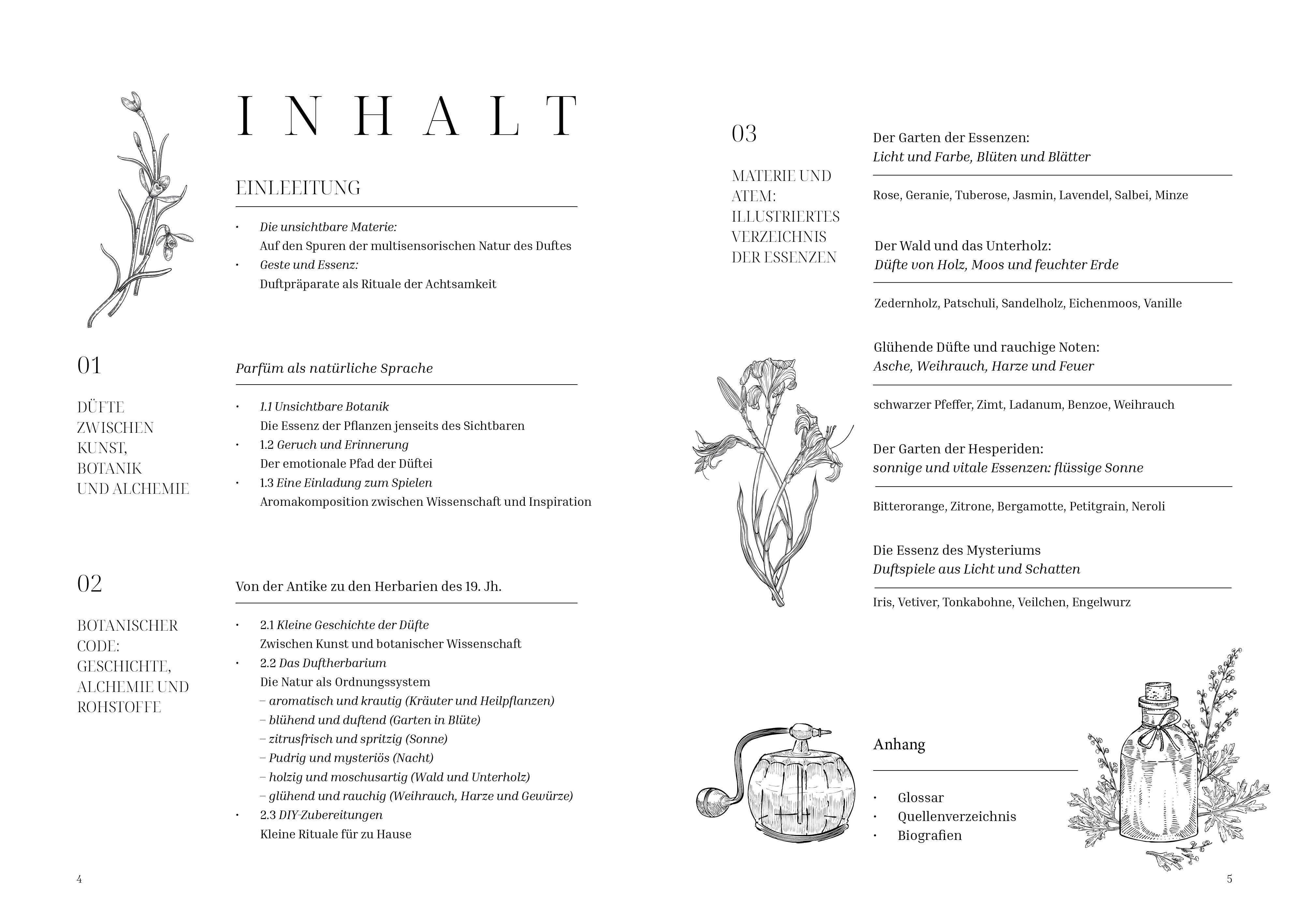 Beispielinhalt (Bild) Im Reich der Düfte