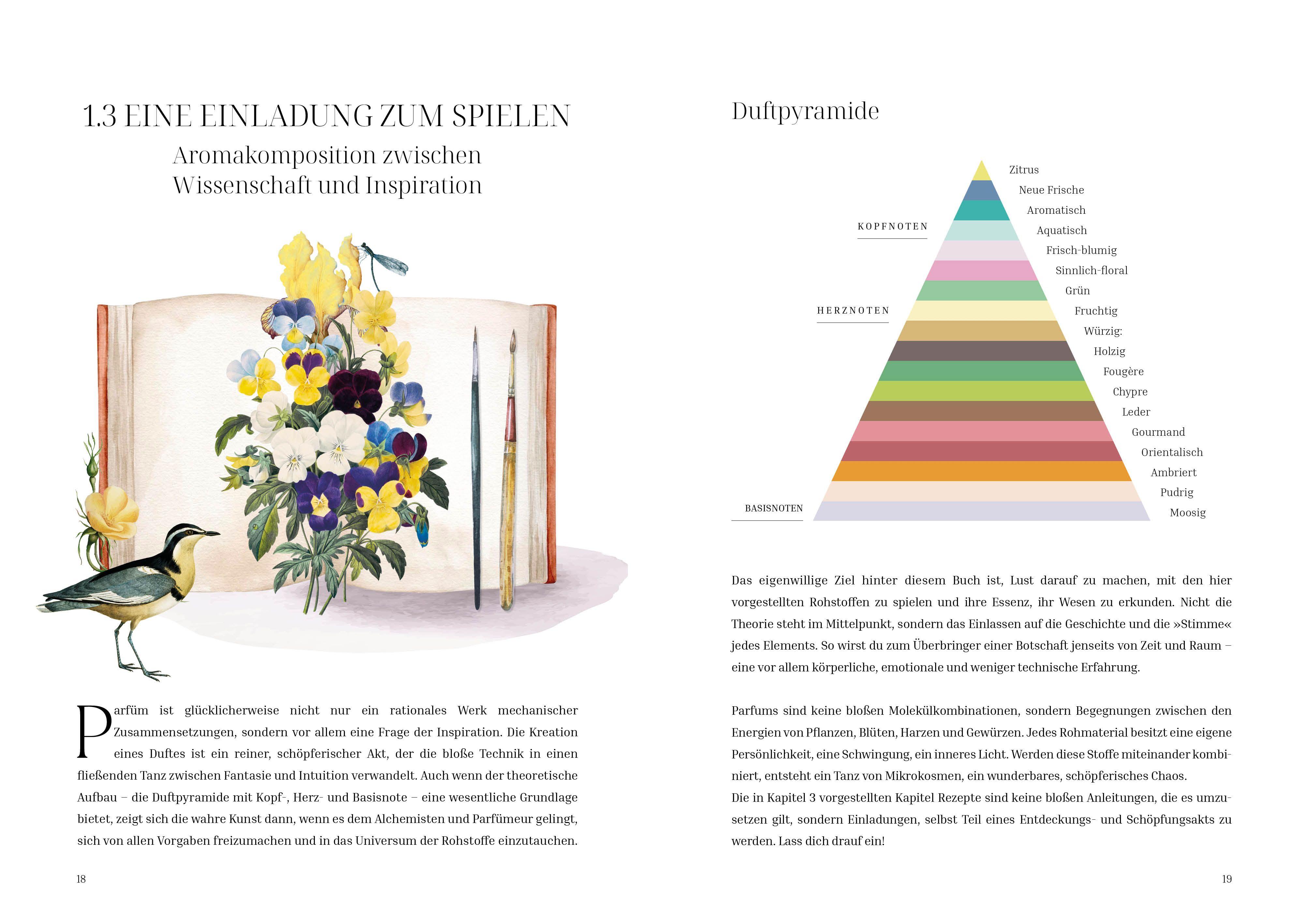 Beispielinhalt (Bild) Im Reich der Düfte