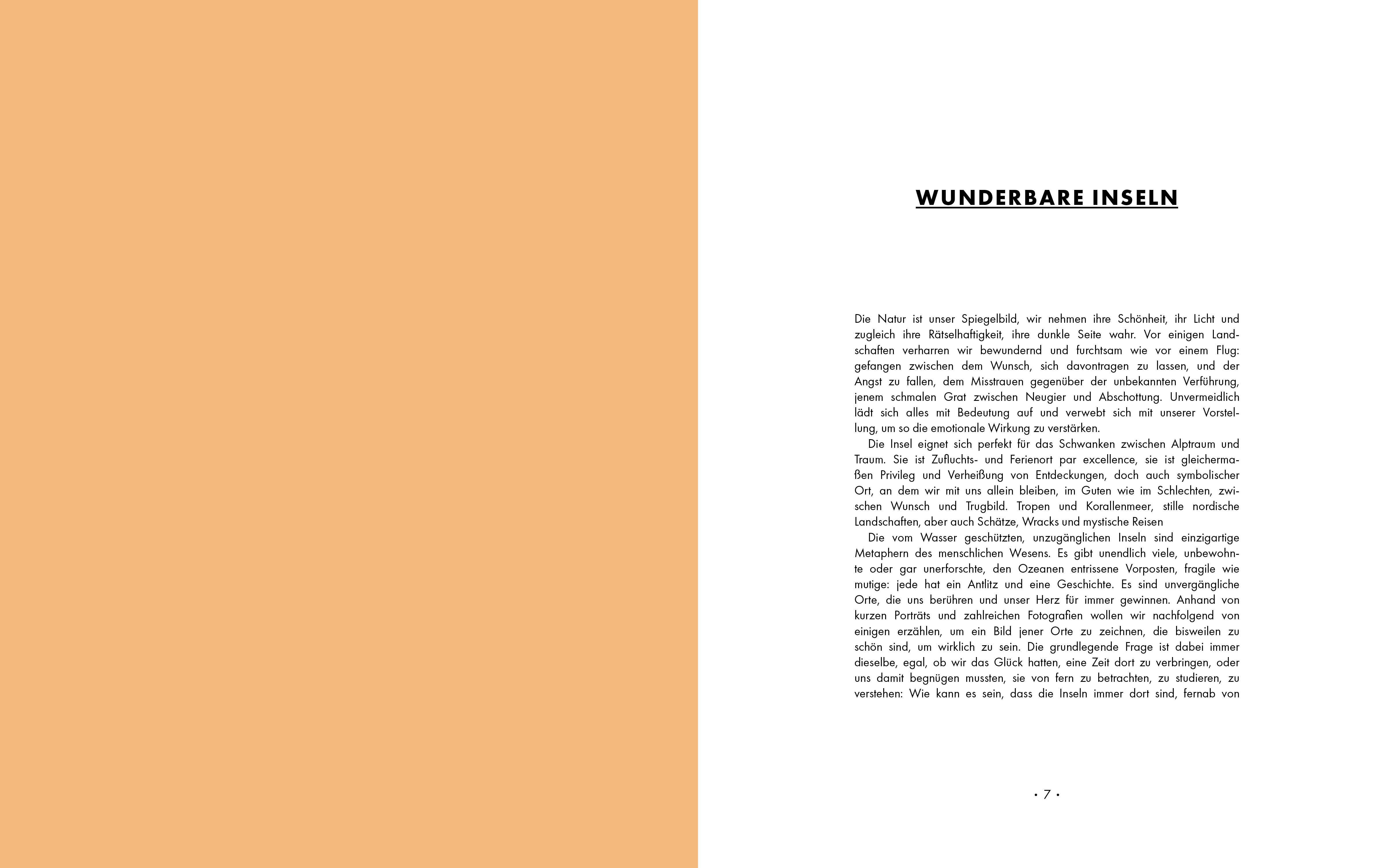 Beispielinhalt (Bild) Traumhafte Inseln