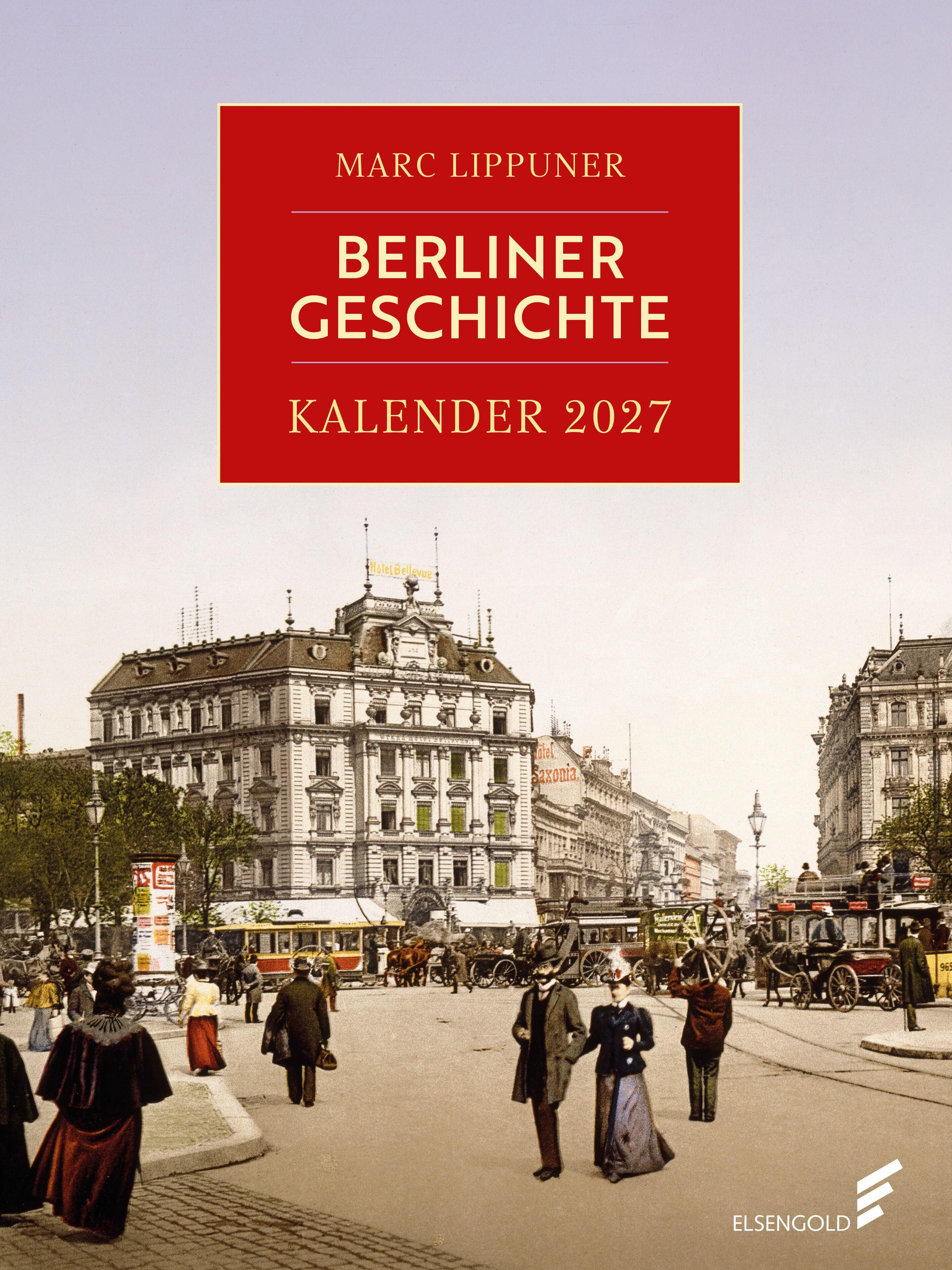 Vorderes Coverbild Berliner Geschichte 2027