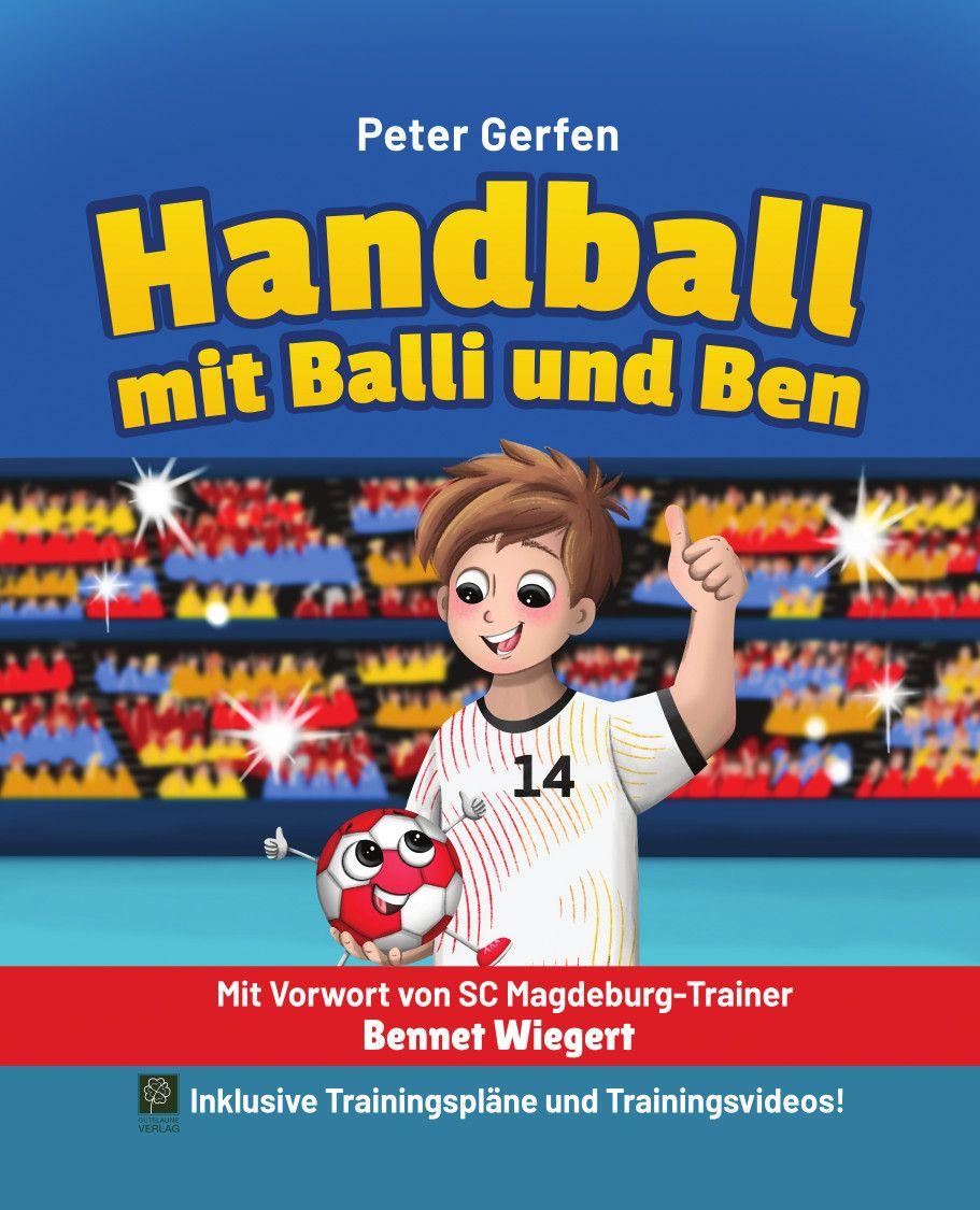 Vorderes Coverbild Handball mit Balli und Ben