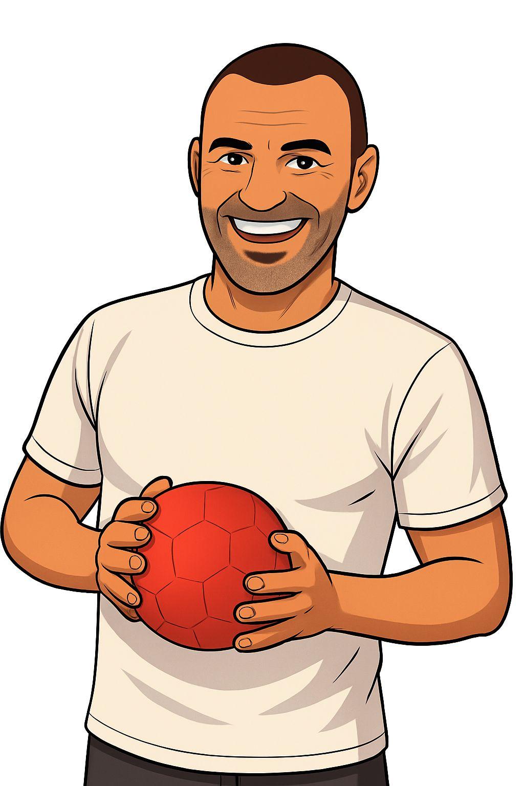 Autorenbild Handball mit Balli und Ben