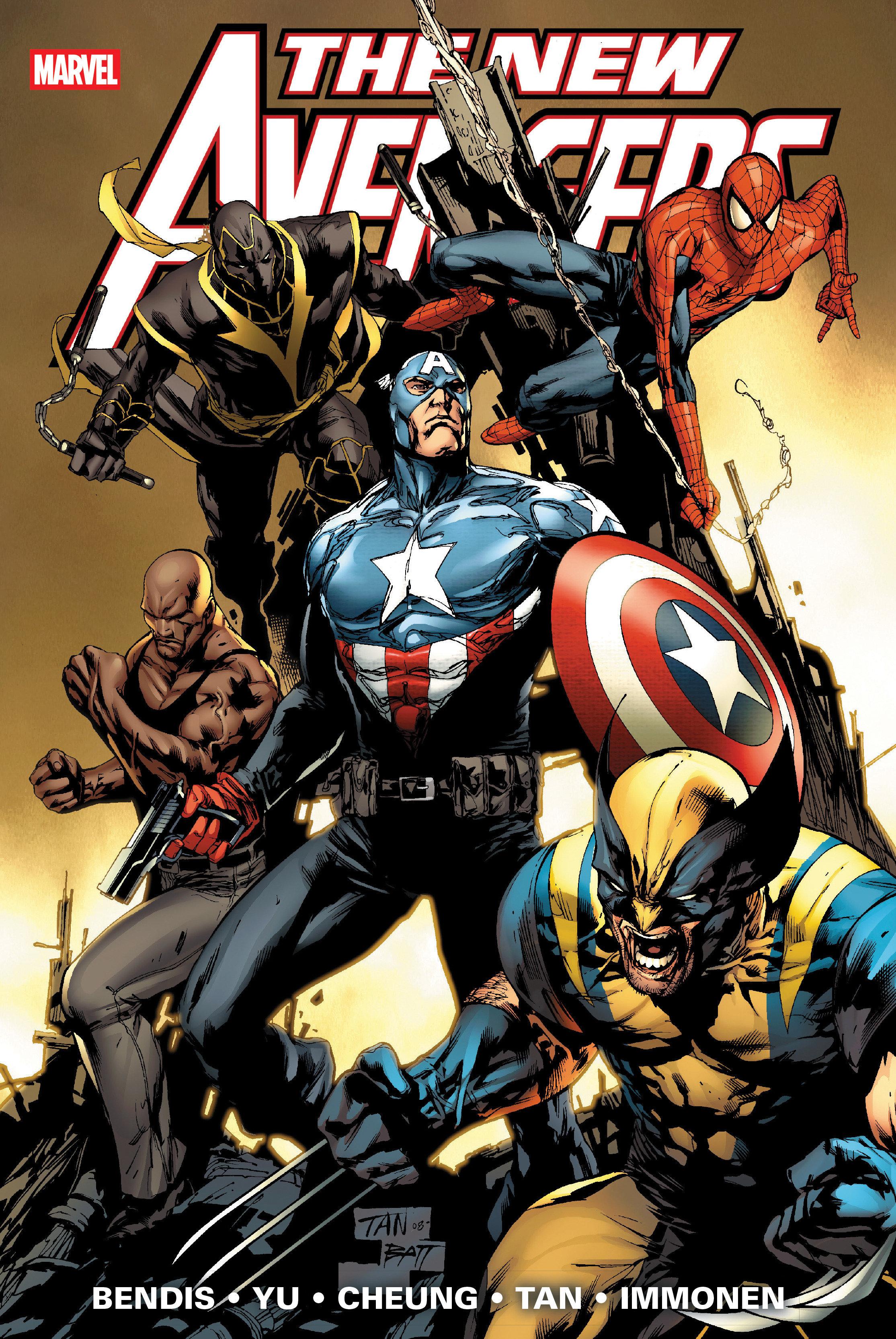 Vorderes Coverbild New Avengers By Brian Michael Bendis Omnibus Vol. 2