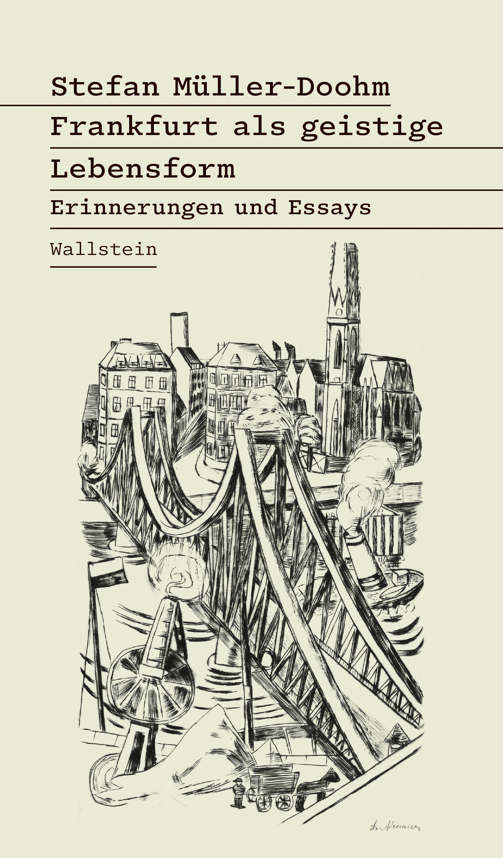 Vorderes Coverbild Frankfurt als geistige Lebensform