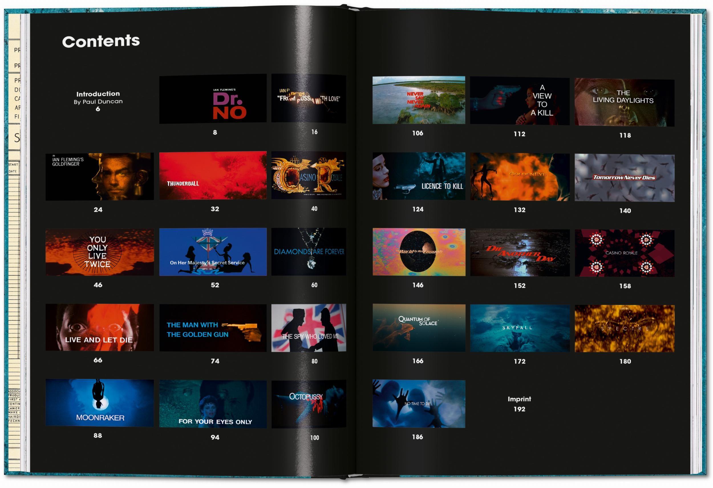 Beispielinhalt (Bild) The James Bond Archives. The Complete Films