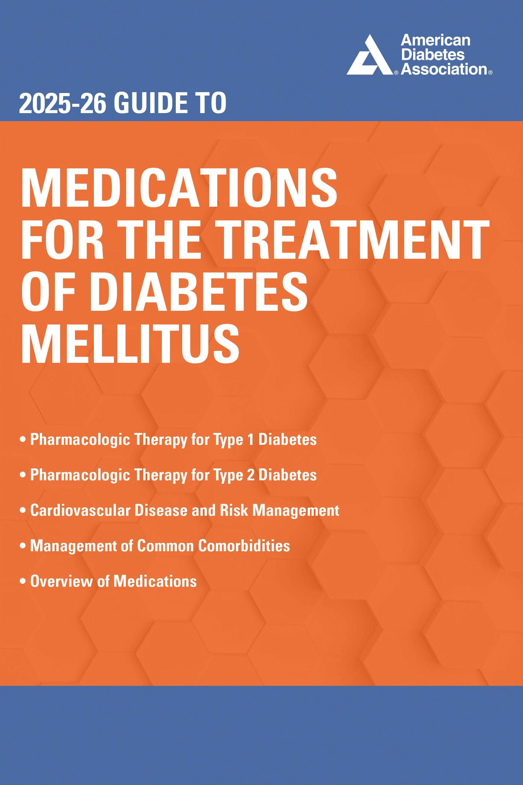 Vorderes Coverbild 2025-26 Guide to Medications for the Treatment of Diabetes Mellitus
