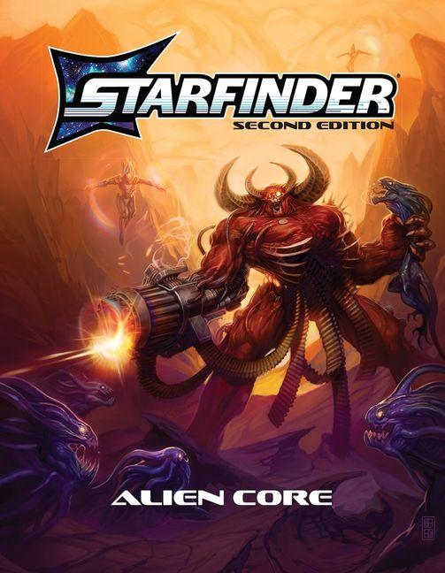 Vorderes Coverbild Starfinder Alien Core
