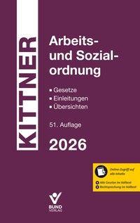 Vorderes Coverbild Arbeits- und Sozialordnung 2026