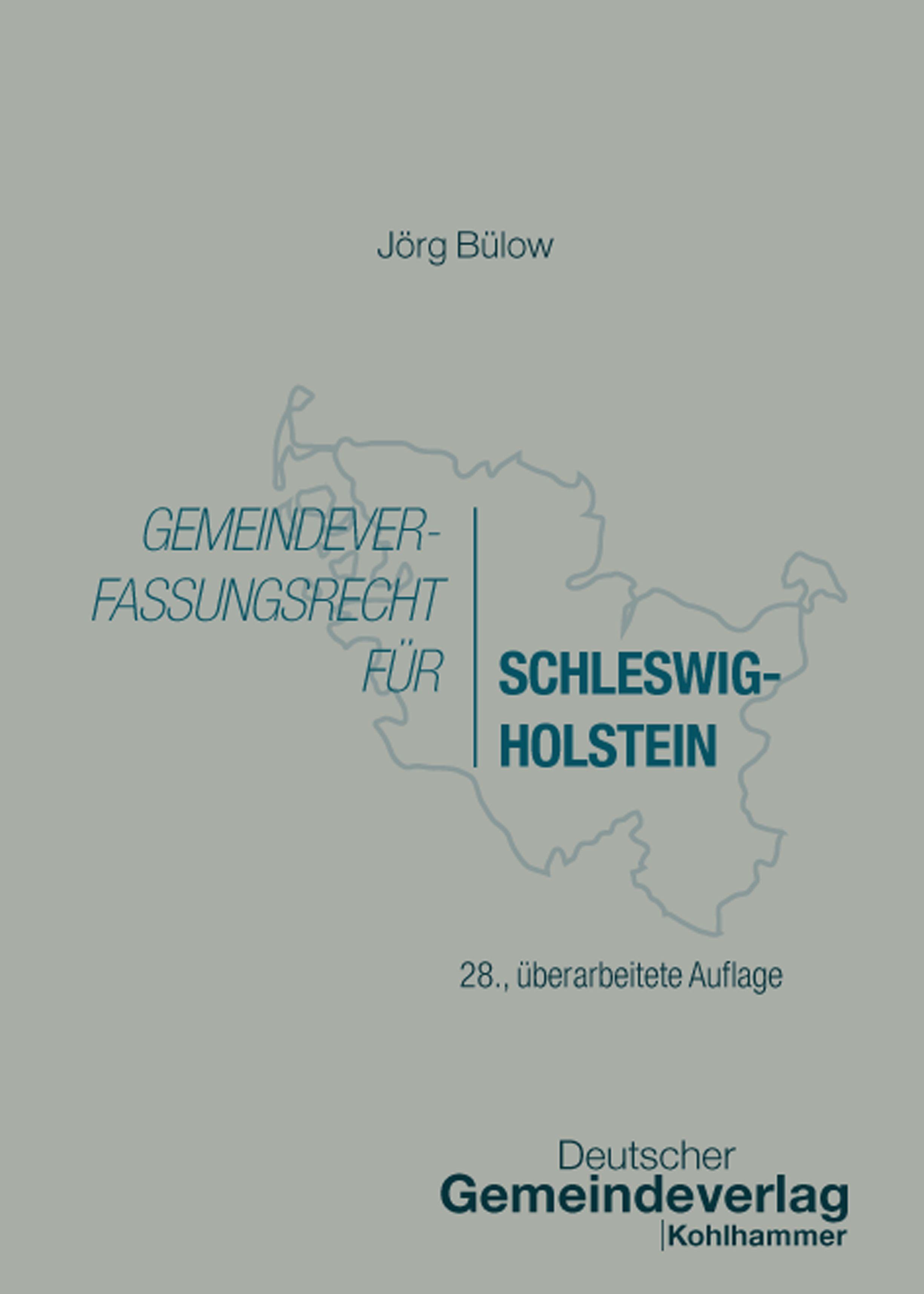 Vorderes Coverbild Gemeindeverfassungsrecht für Schleswig-Holstein