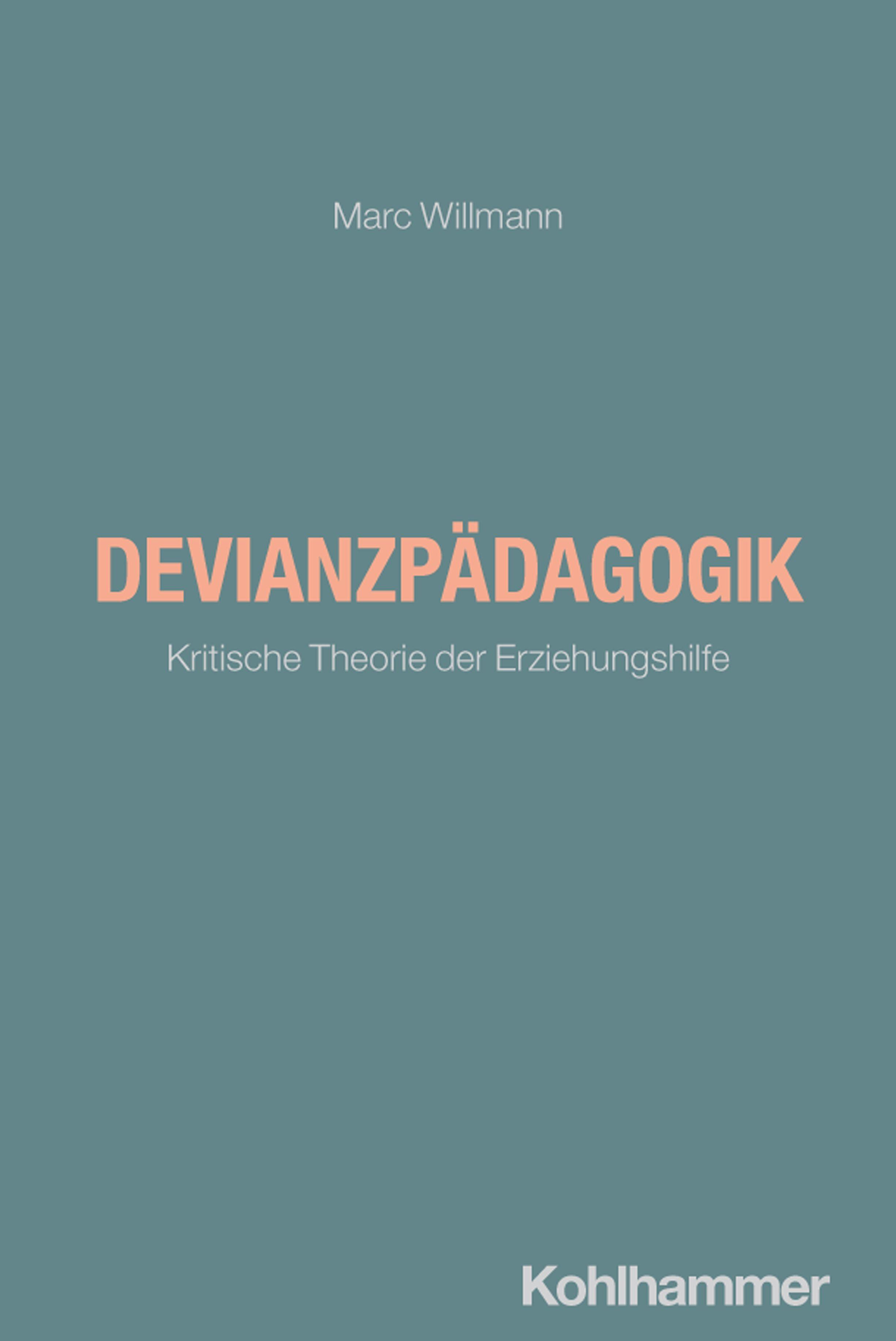 Vorderes Coverbild Devianzpädagogik
