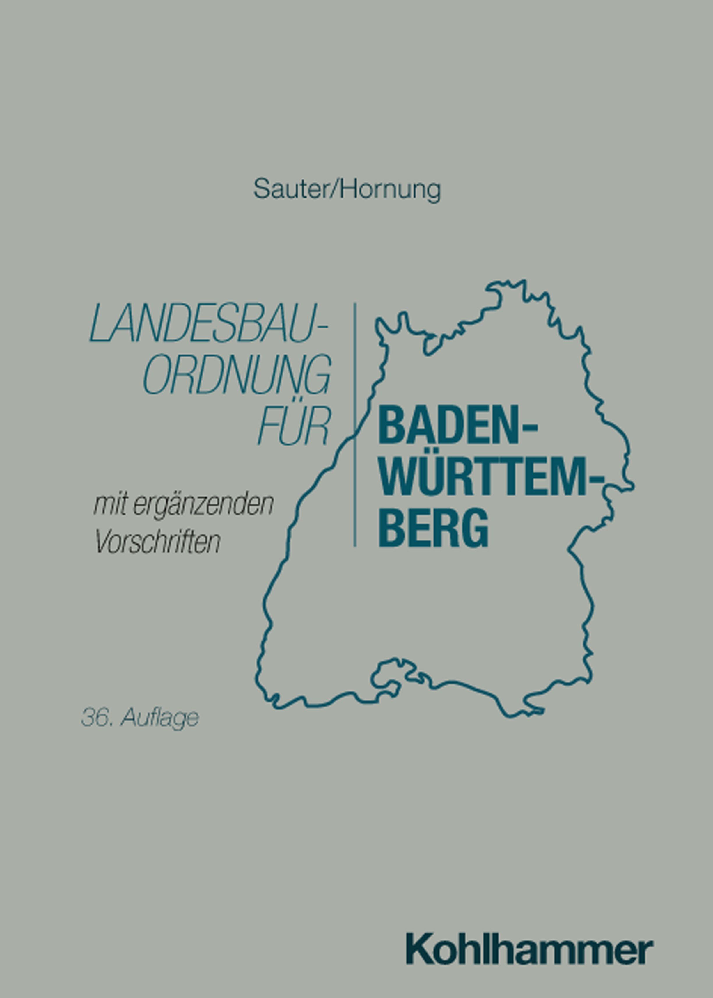 Vorderes Coverbild Landesbauordnung für Baden-Württemberg