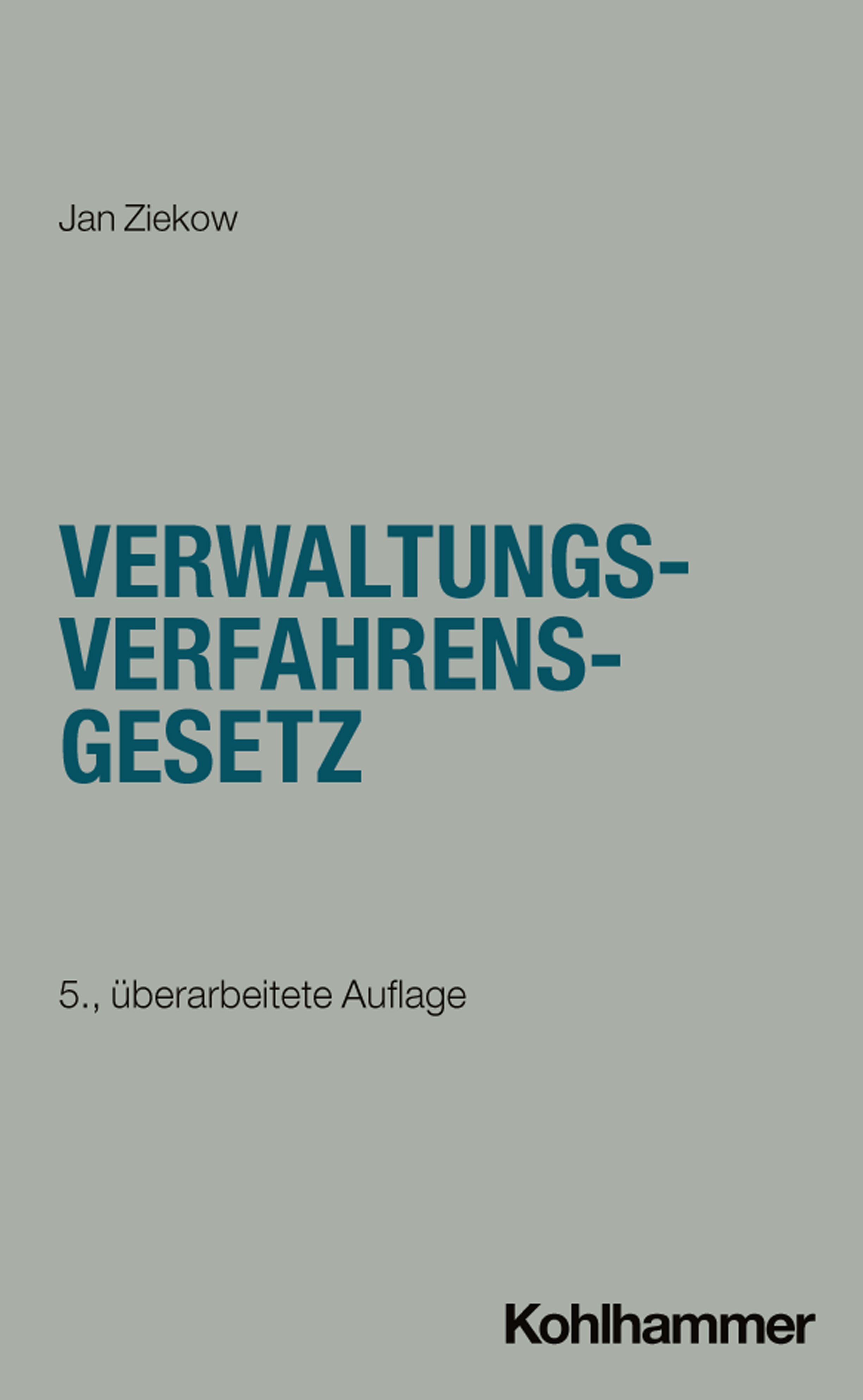 Vorderes Coverbild Verwaltungsverfahrensgesetz